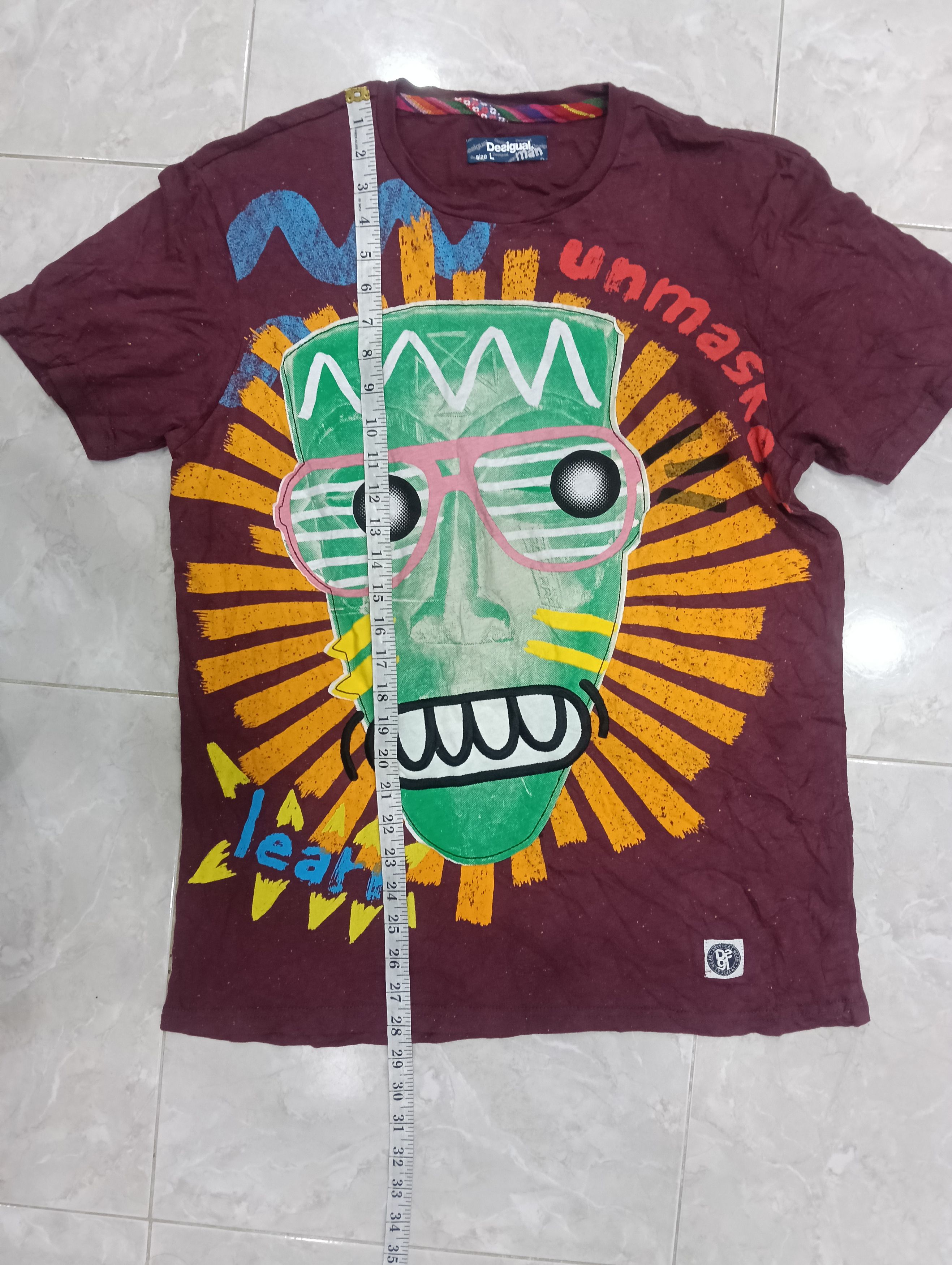 Desigual Unmasked Desigual Shirt Size US L / EU 52-54 / 3 - 10 Thumbnail