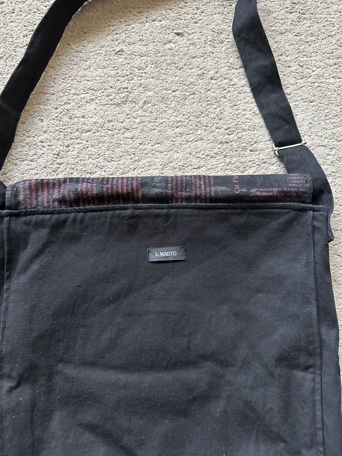 h.NAOTO 2000s H Naoto Safety Pin Sling Bag Size ONE SIZE - 10 Thumbnail
