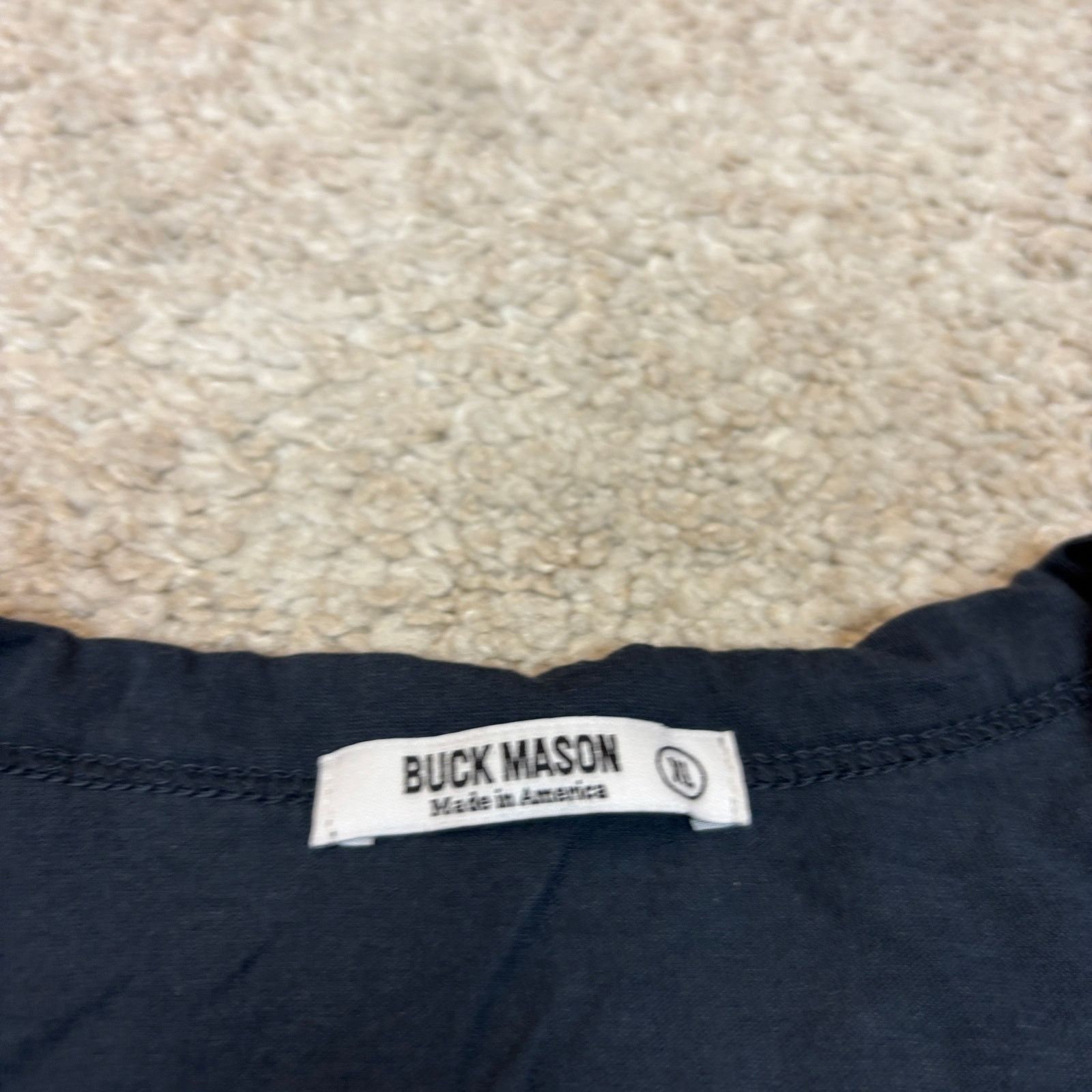 Buck Mason Buck Mason Slub Cotton Curved Hem Crew T Shirt Men's XL Size US XL / EU 56 / 4 - 6 Thumbnail