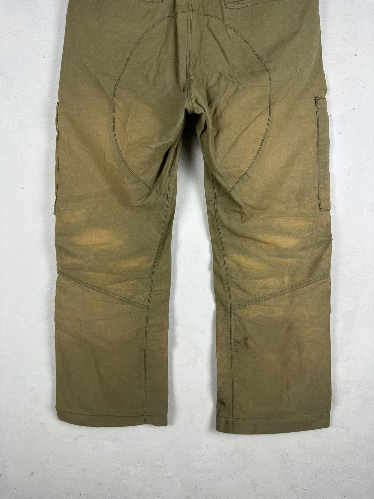 If Six Was Nine CARGO PANTS SENDITIONARIES MULTIPOCKET FADED COLOUR Size US 31 - 16 Thumbnail