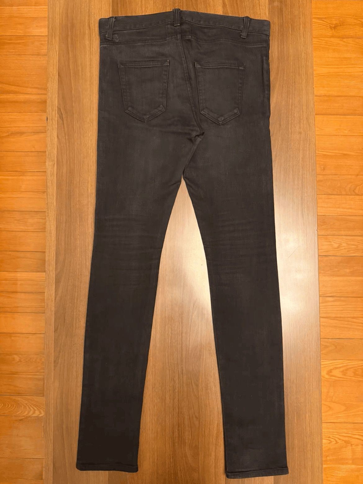 Saint Laurent Paris Saint Laurent Paris 16AW Runway D02 Basic Denim Size US 31 - 4 Thumbnail