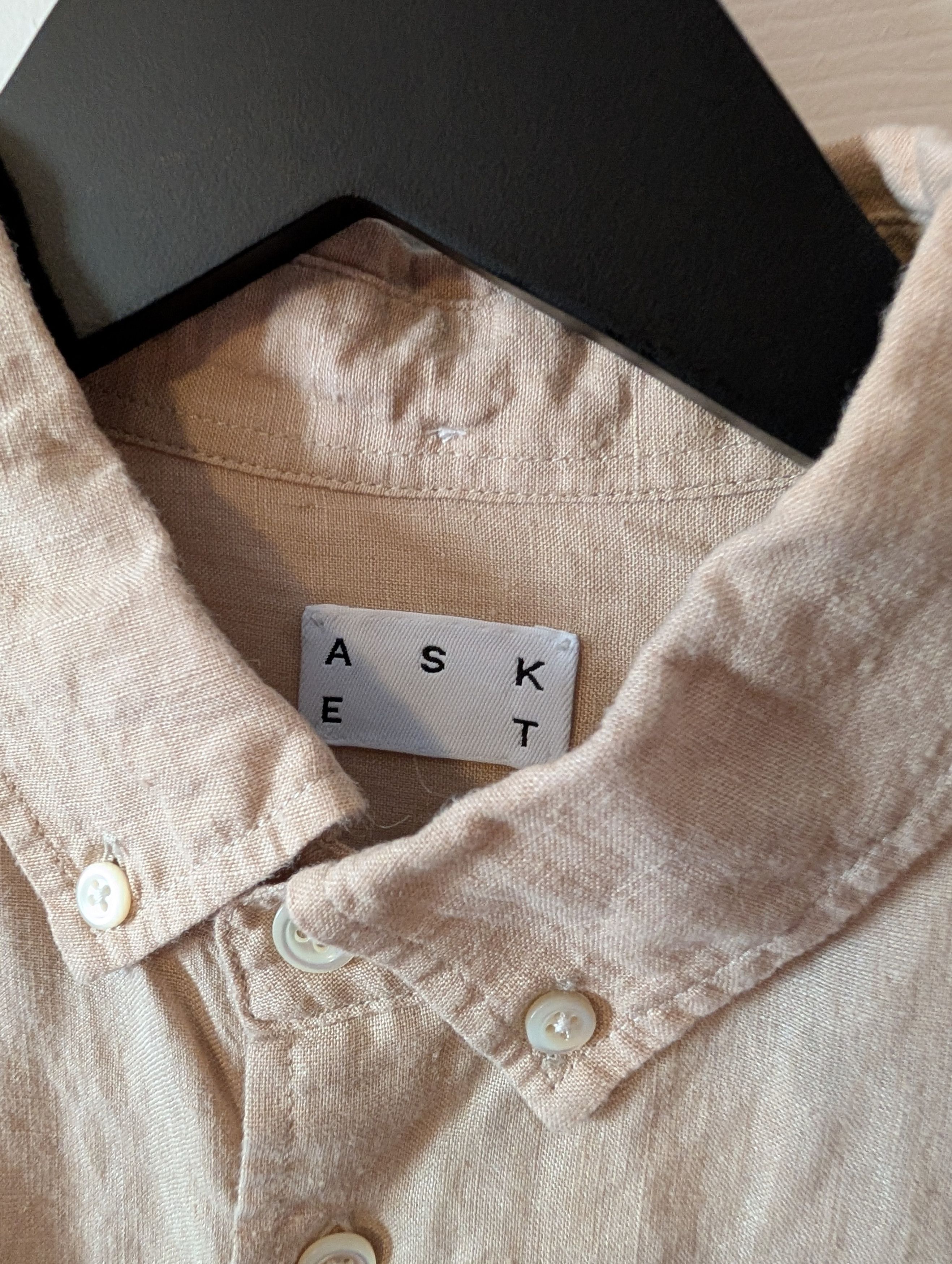 Asket Linen Shirt Size US S / EU 44-46 / 1 - 6 Thumbnail