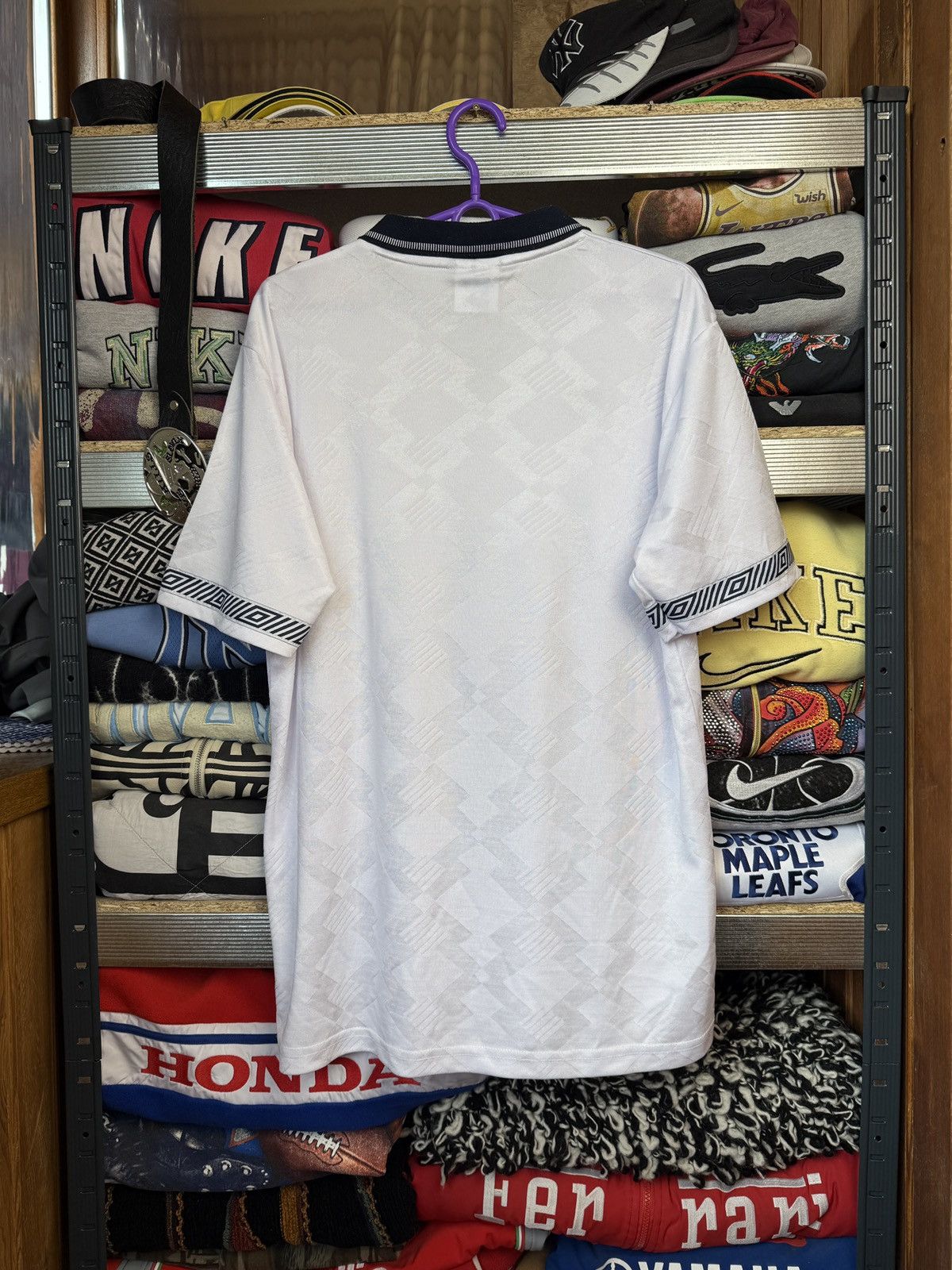 Umbro Vintage 00s Umbro England Soccer tee Blockore Drill Size US L / EU 52-54 / 3 - 2 Thumbnail
