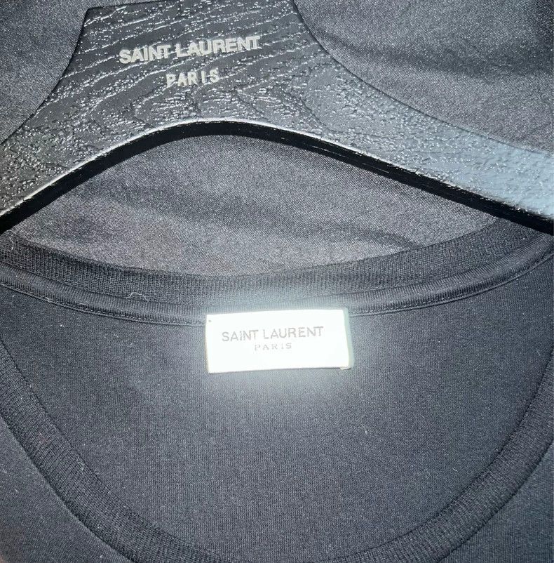 Saint Laurent Paris Saint laurent paris 16ss Blood Teeth Short-sleeved T-shirt Size US XS / EU 42 / 0 - 3 Thumbnail