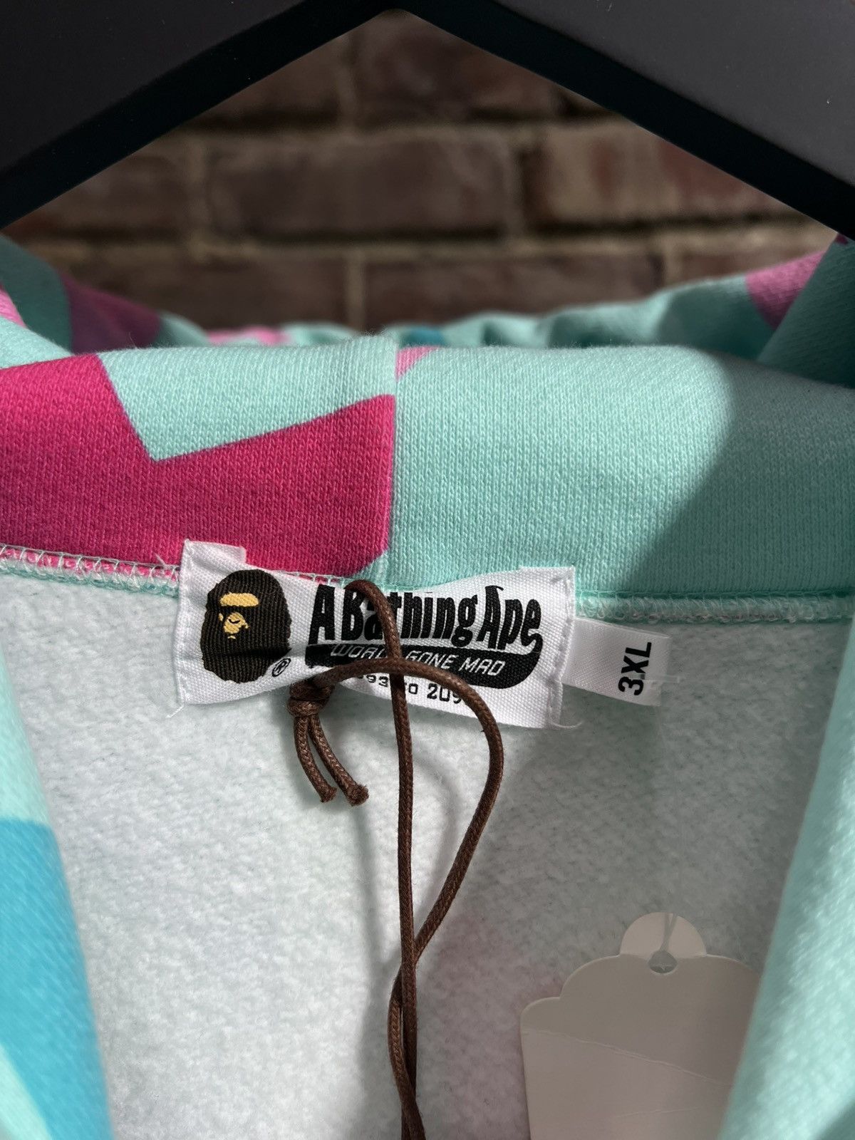Bape BAPE Sta Pattern Hoodie Size US XXL / EU 58 / 5 - 3 Thumbnail