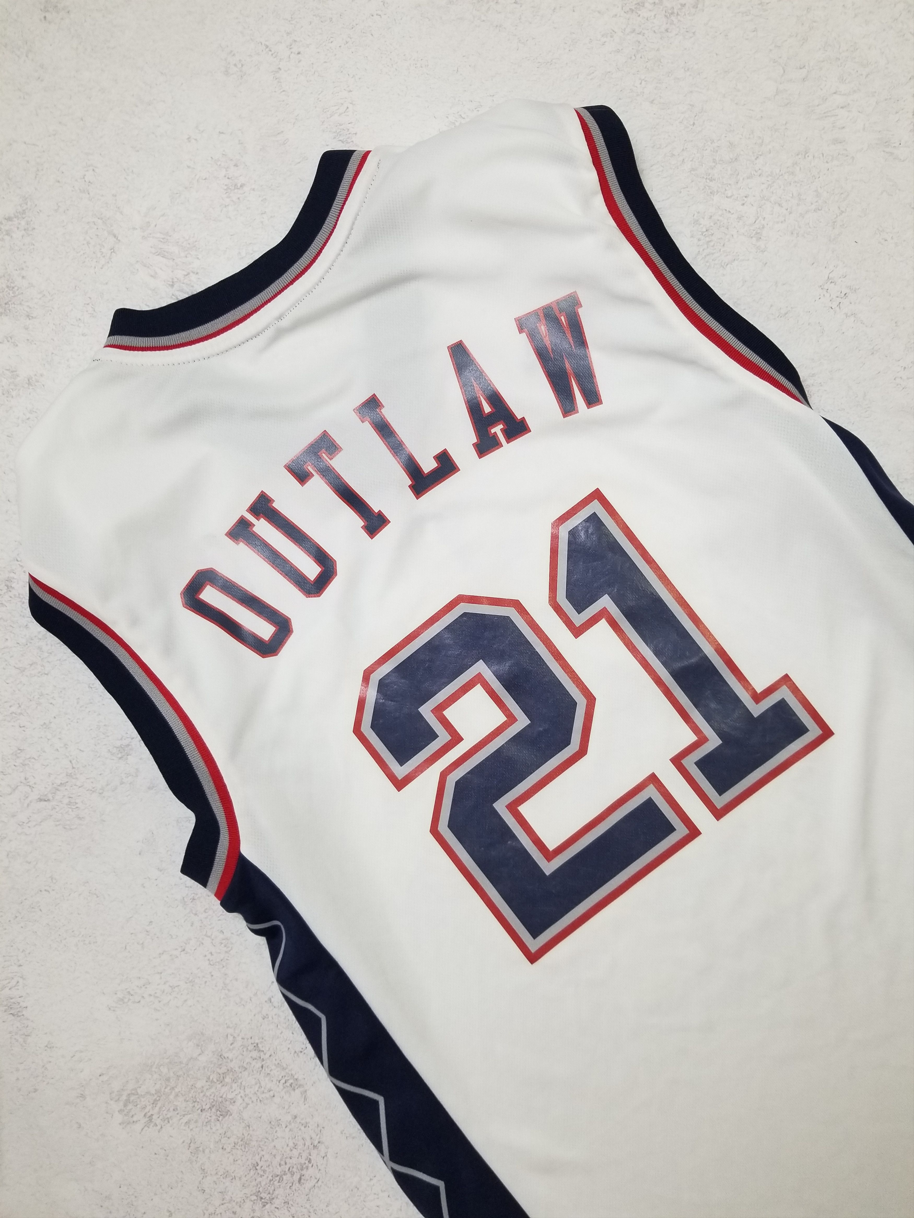 Adidas Adidas Brooklyn Nets Outlaw #21 Basketball NBA Jersey Size US S / EU 44-46 / 1 - 17 Thumbnail