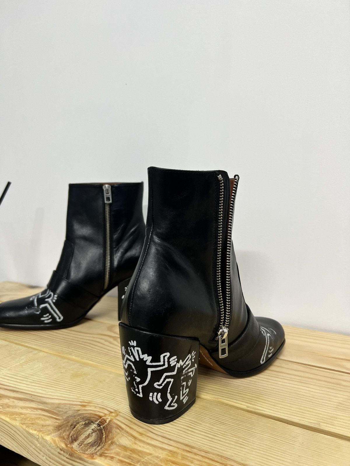 Coach × Keith Haring Coach X Keith Haring Western Moto Booties Size US 9.5 / IT 39.5 - 8 Thumbnail