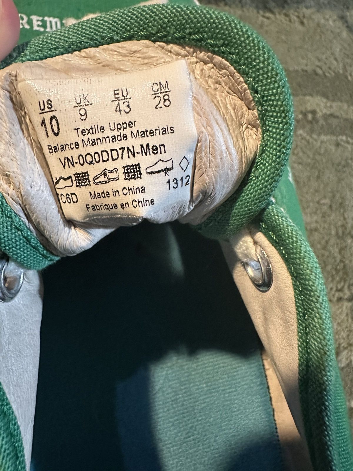 Playboy × Supreme × Vans Vans Supreme Playboy Green Low Size US 10 / EU 43 - 4 Thumbnail