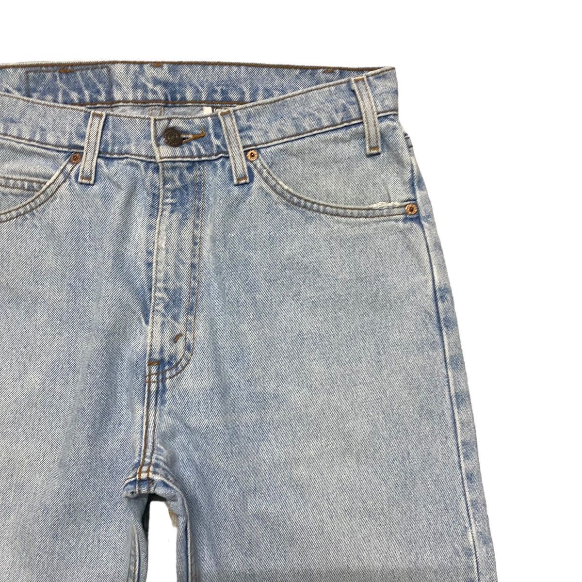 Levi's Vintage 90s Levis 505 Orangetab Regular Fit Jeans Lightwash Size US 31 - 5 Thumbnail