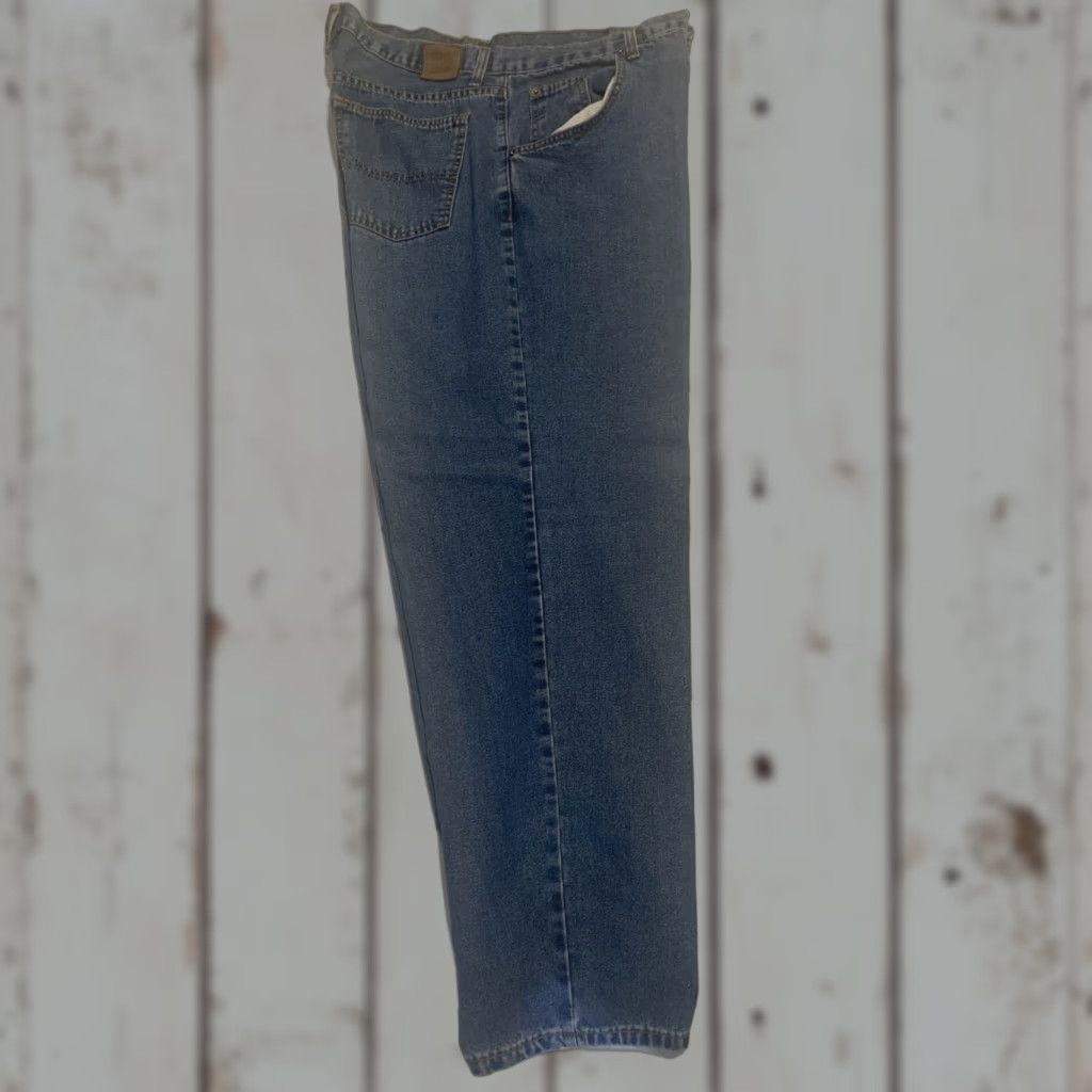 Vintage VTG RLX House of Walsh Relax 5 Pocket Jeans Denim Pants Regular Men 36x32 Blue Cotton Tencel Twill 32 Inseam Mens Size US 36 / EU 52 - 1 Thumbnail