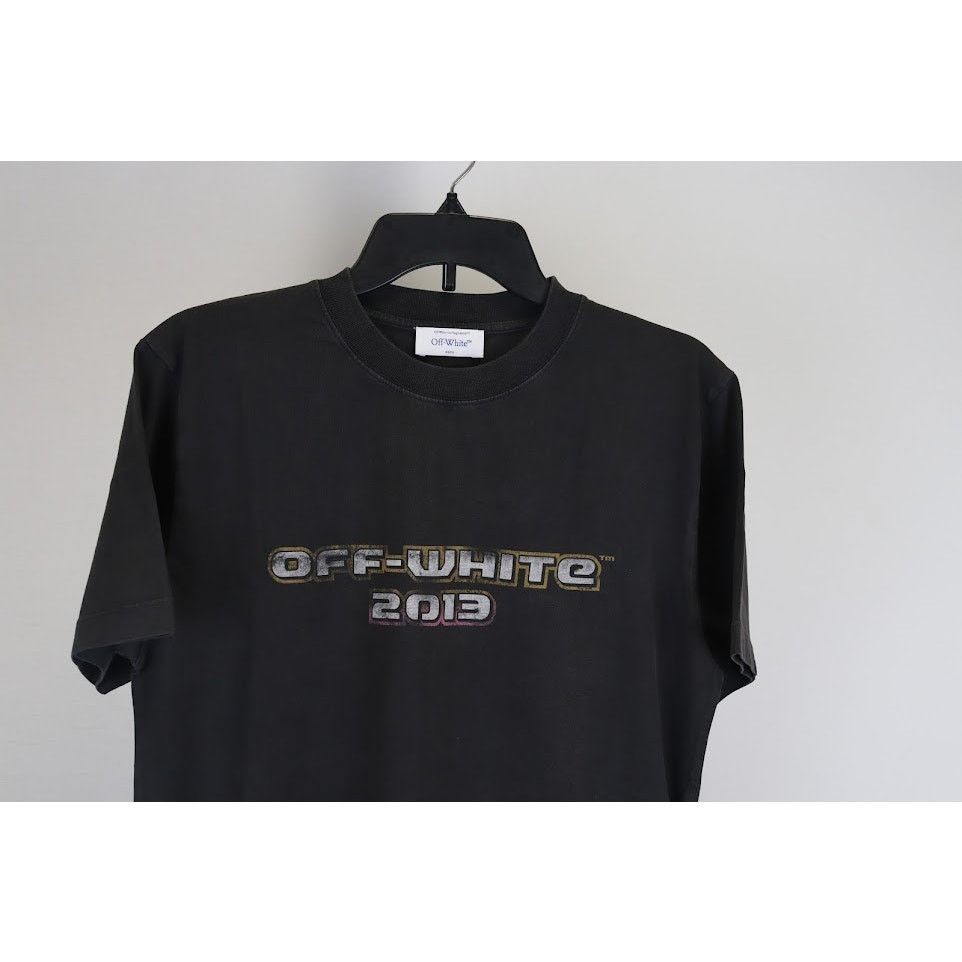 Off-White o1rshd1 Digital Bacchus Slim Short sleeve Tee T-Shirt Black Size US S / EU 44-46 / 1 - 4 Thumbnail