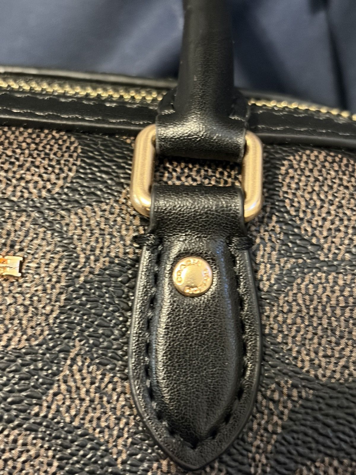 Coach Coach handbag in mini rowan leather Size ONE SIZE - 8 Thumbnail