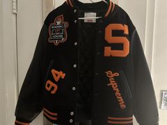 Supreme Team Varsity Jacket | Grailed