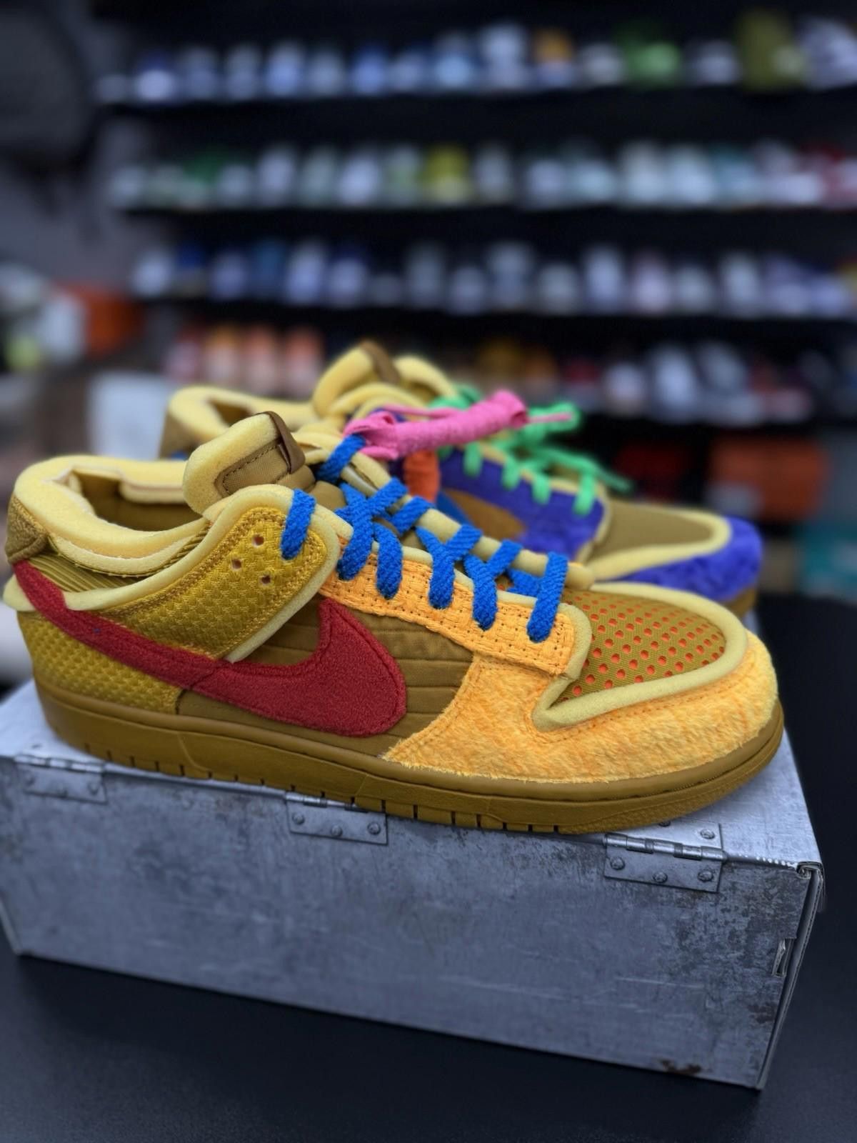 Nike 11.5 Nike Cactus Plant Flea Market Dunk Swamp Sponge Purple Size US 11.5 / EU 44-45 - 2 Thumbnail