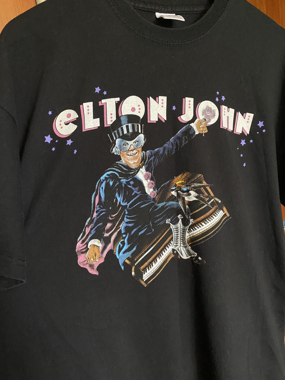 Band Tees Vintage Elton John 2006 Piano Man Tour T Shirt Size US XL / EU 56 / 4 - 4 Thumbnail