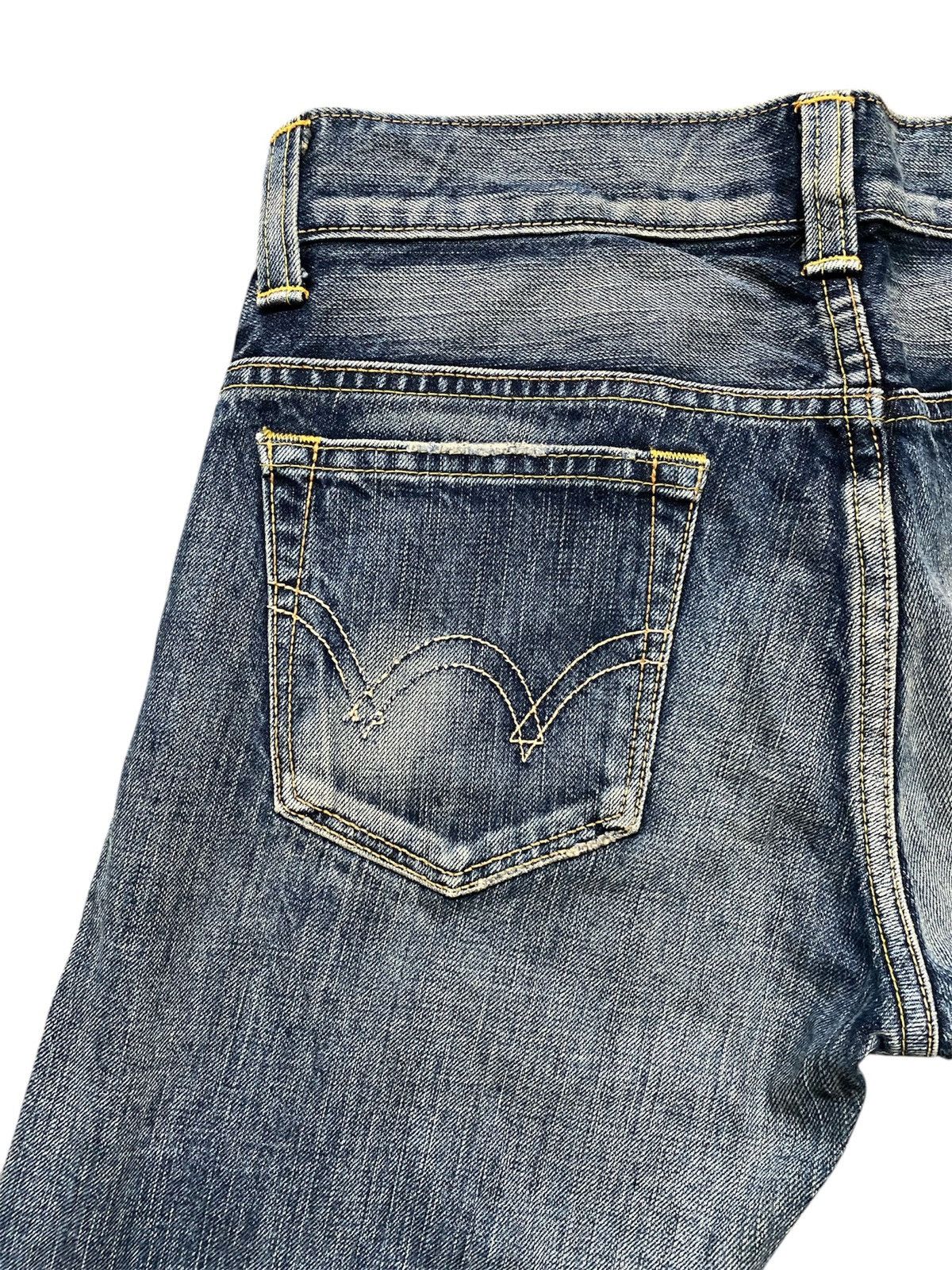 Edwin 🔥Flared🔥Japanese Edwin 503 Ripped Distressed Denim Size 28" / US 6 / IT 42 - 5 Thumbnail