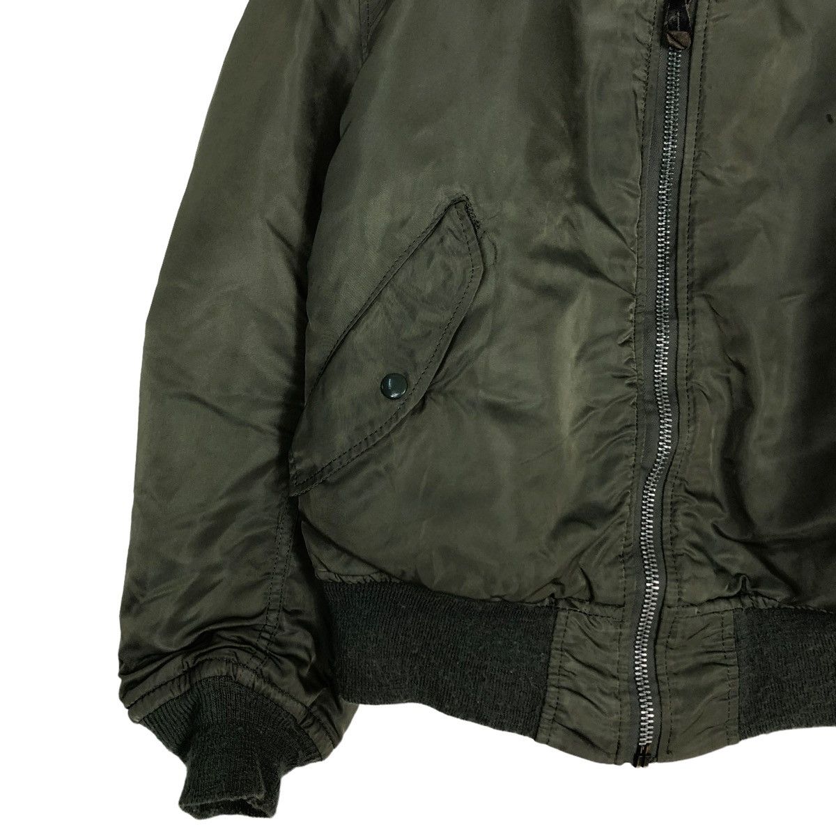 Alpha Industries 🔥RIOT RIOT VINTAGE BOMBER JACKET MA-1 USA BUZZ RICKSONS Size US M / EU 48-50 / 2 - 4 Thumbnail