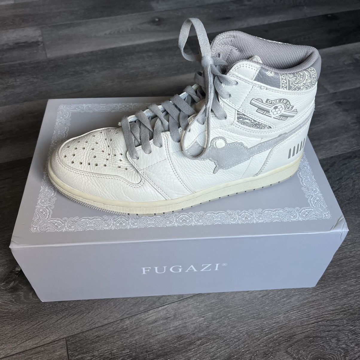 Fugazi Fugazi One in The Chamber High White/Grey Shoes Size 11 Size US 11 / EU 44 - 11 Thumbnail