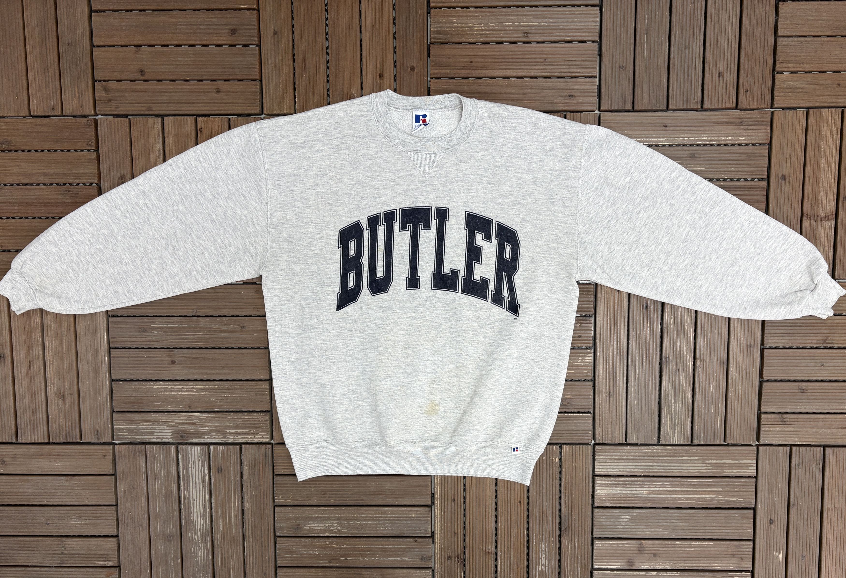 Russell Athletic × Vintage Butler Bulldogs Vintage Made in USA Crewneck Sweater Size US XL / EU 56 / 4 - 4 Thumbnail