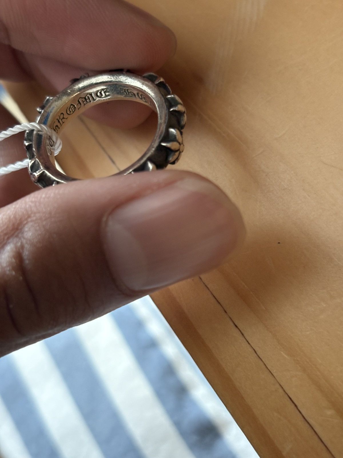 Chrome Hearts Chrome hearts star band Ring Size ONE SIZE - 17 Thumbnail