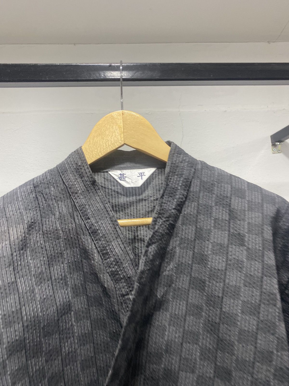 Hysteric Glamour × Japanese Brand × Le Grande Bleu (L.G.B.) Sick☠️ Japan Kimono Anime Checkered Lgb Punk 90s Size US M / EU 48-50 / 2 - 4 Thumbnail