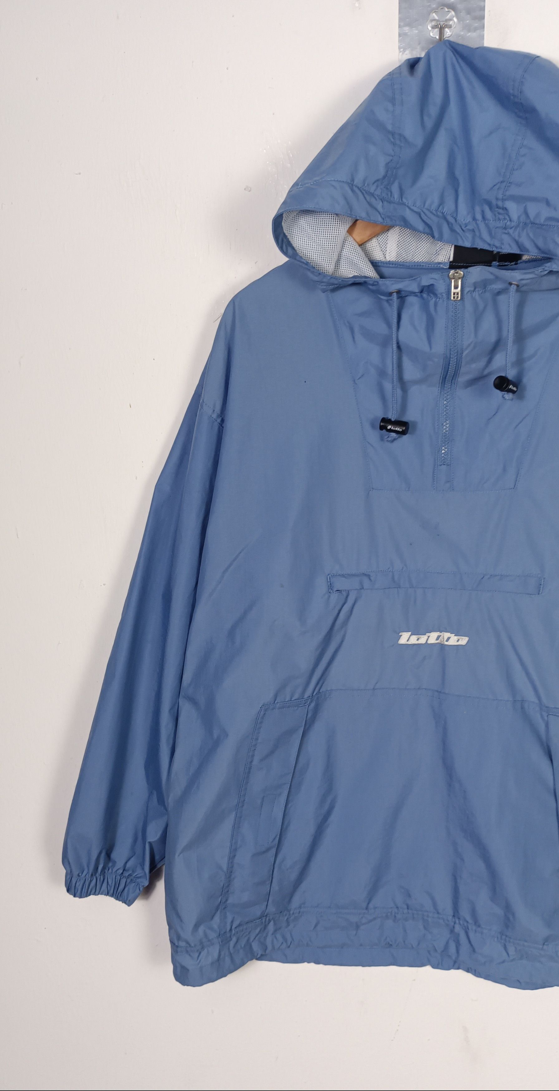 Lotto Sport Vintage 90s LOTTO Anorak Hoodie Jacket Size US XXL / EU 58 / 5 - 2 Thumbnail