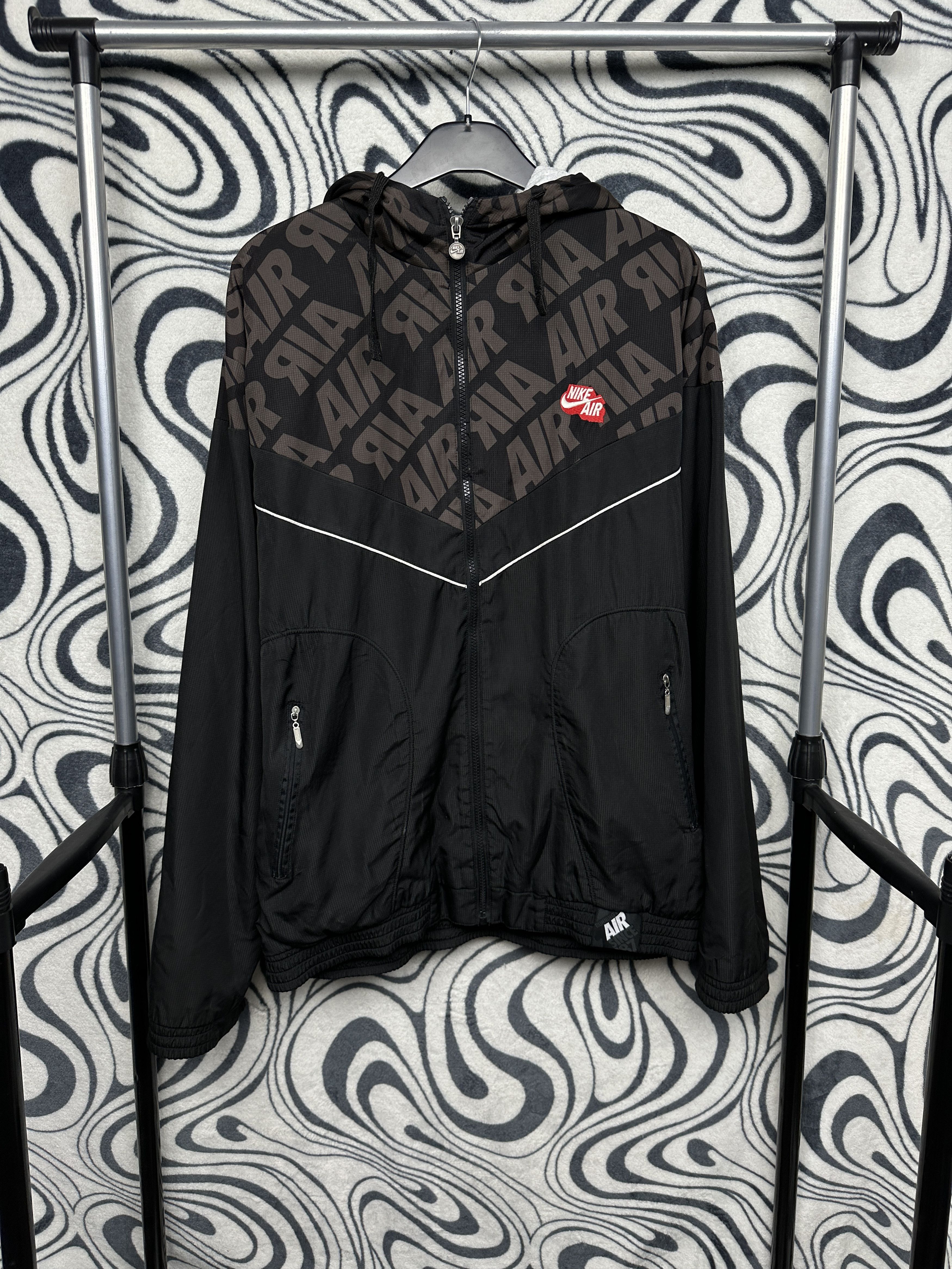 Nike Nike Air Vintage Mens Windbreaker Track Top Jacket Y2K Drill Size US XL / EU 56 / 4 - 1 Thumbnail