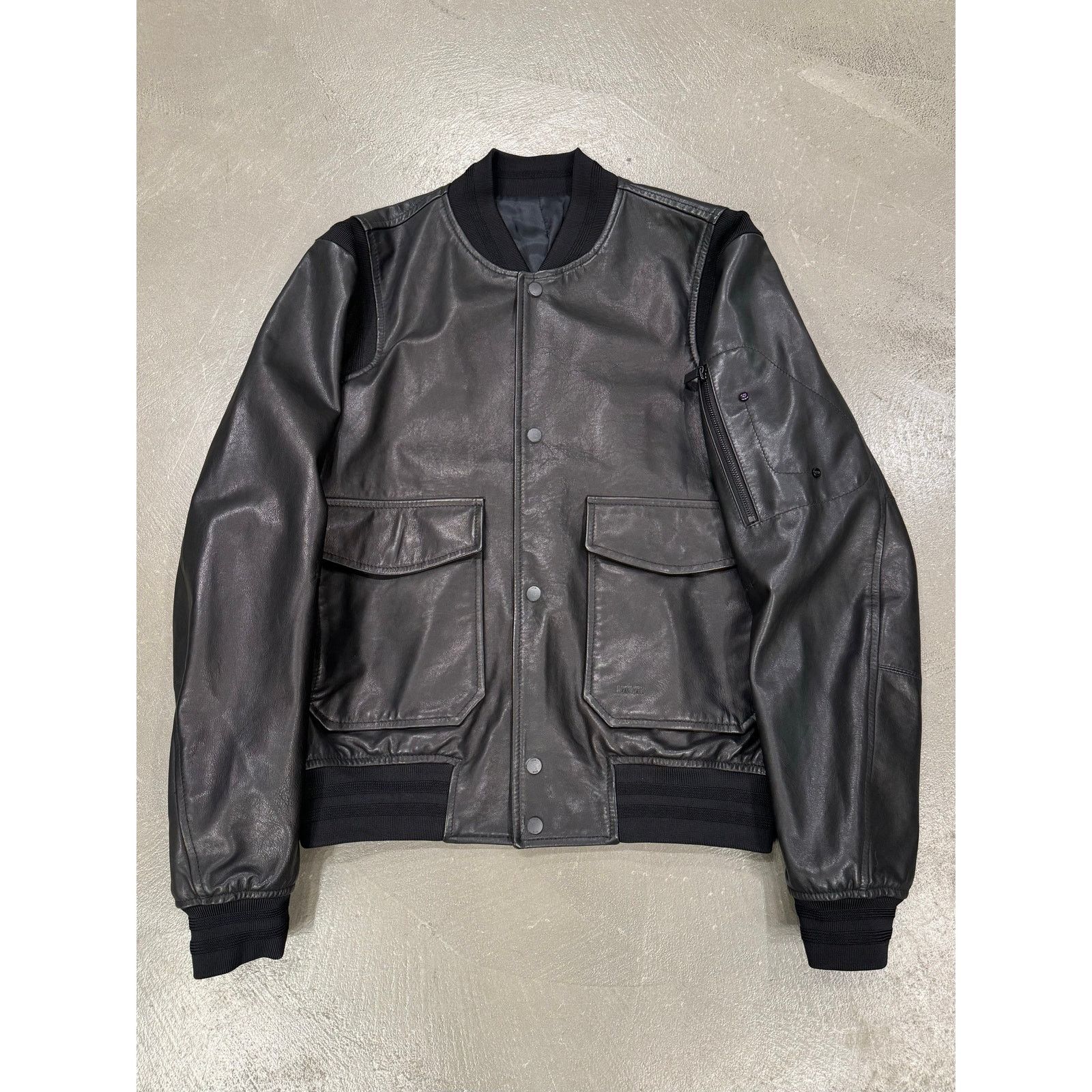 Dior 2010s Dior saddle leather cargo bomber jacket Size US M / EU 48-50 / 2 - 1 Thumbnail
