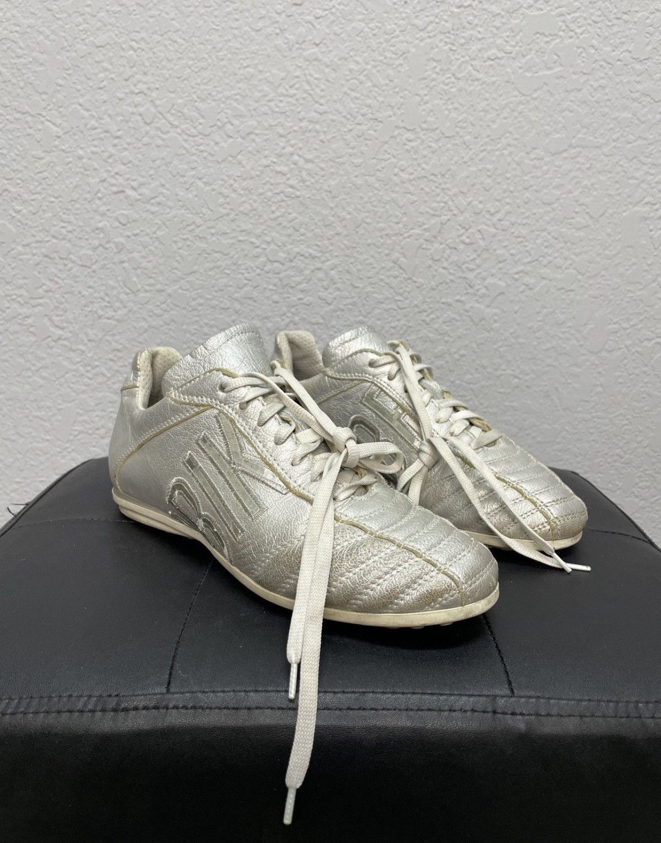 Vintage Italian Dirk Bikembergs Leather Sneakers Shoes