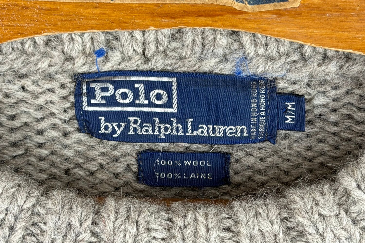 Polo Ralph Lauren Polo Ralph Lauren fw93 Canoe Hand Knit Wool Sweater Size US M / EU 48-50 / 2 - 3 Thumbnail