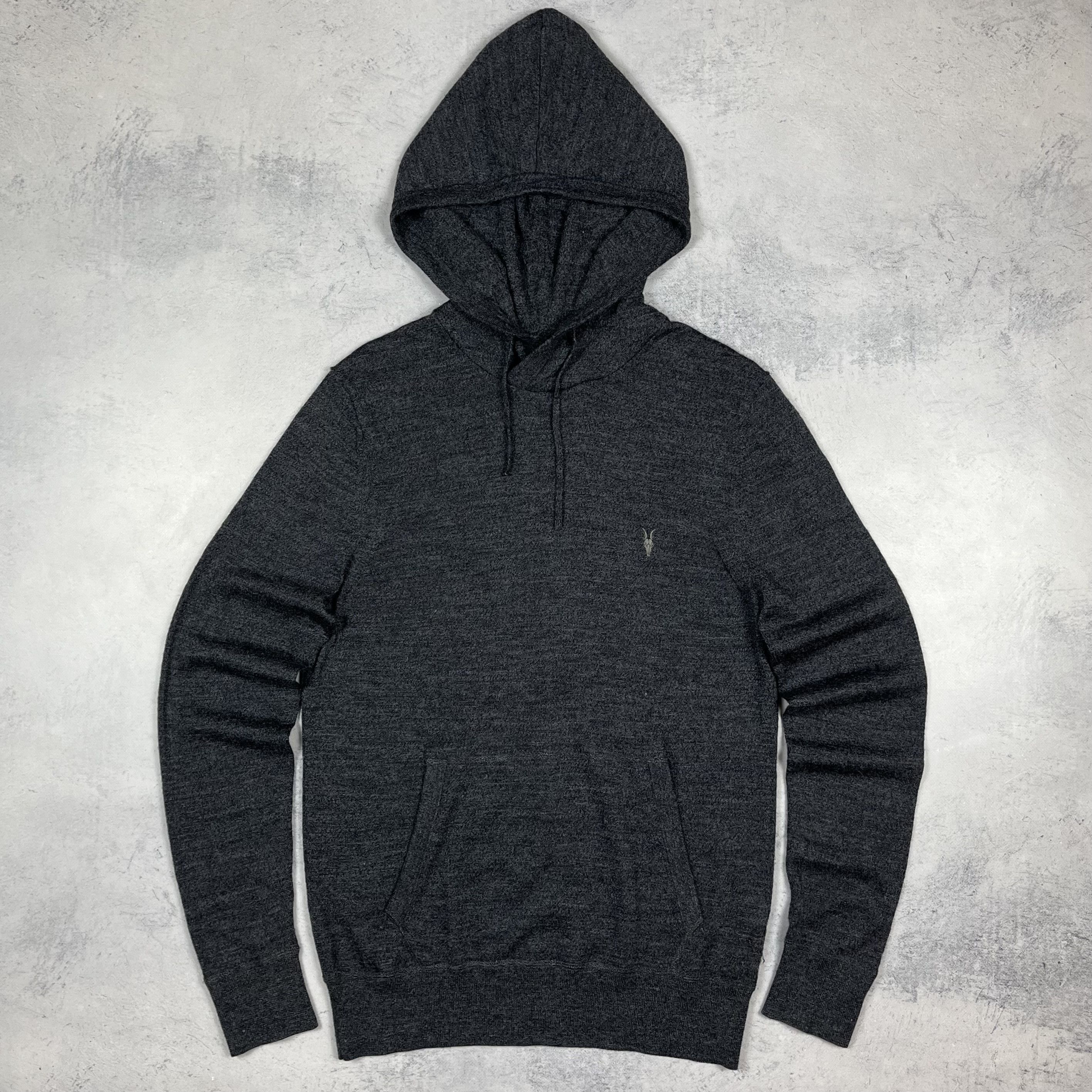 Allsaints Luxury AllSaints Mode Merino Wool Hoodie Size US L / EU 52-54 / 3 - 3 Thumbnail