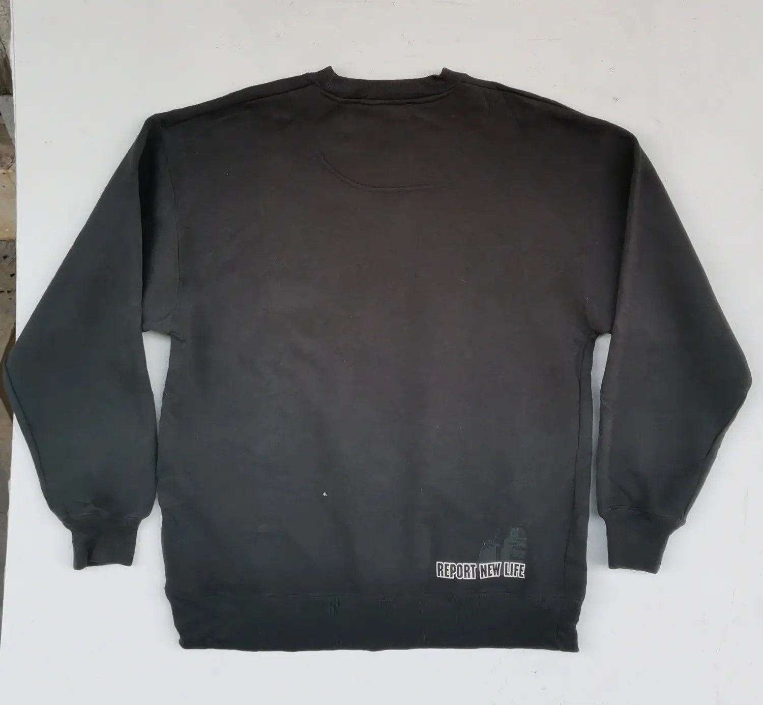 Stevenson Overall Co. Rare!!! Stevenson Report New Life Big Logo Sweatshirt Size US L / EU 52-54 / 3 - 2 Thumbnail