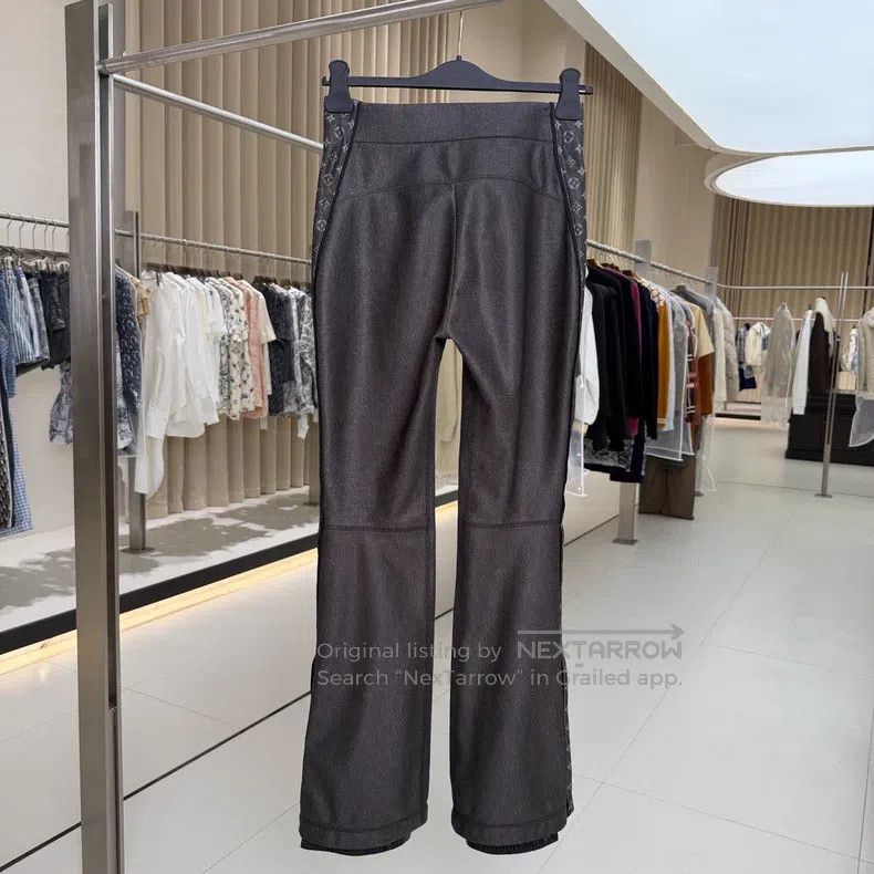 Louis Vuitton Louis Vuitton 26 Denim Grey Soft Shell Slim Ski Pants Size US 36 / EU 52 - 2 Thumbnail