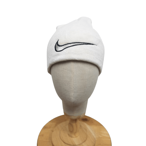 💫 Vintage 90s nike swoosh big logo beanie hat