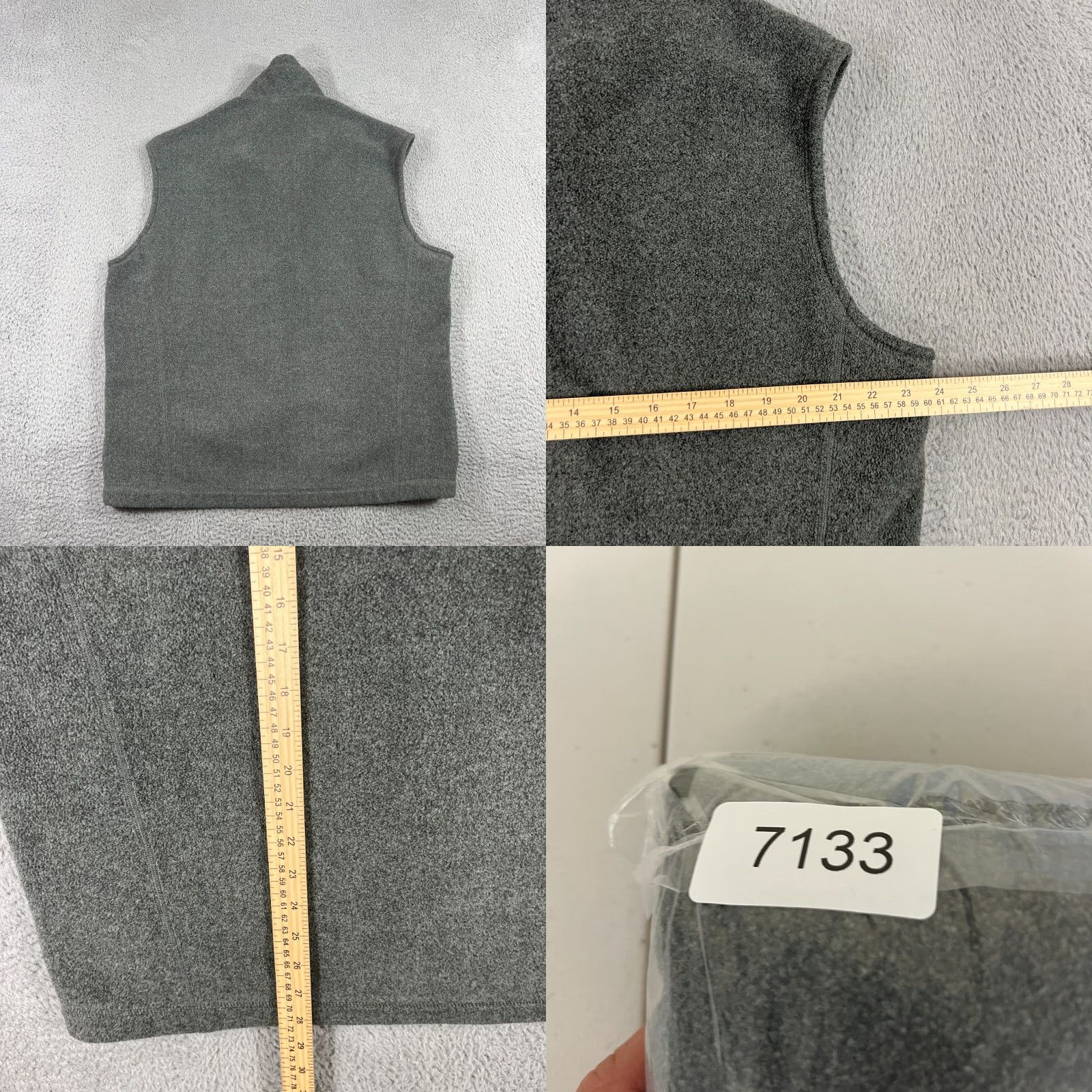 Patagonia Patagonia Synchilla Fleece Vest Men’s Size XL Gray Full Zip Pockets Best for Regular Fit Overcoat Style With Pockets Size US XL / EU 56 / 4 - 8 Thumbnail