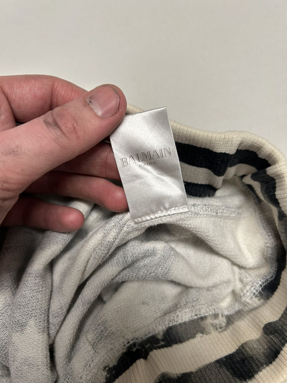 Balmain 2011 1/1 Sample “Erius” Graphic Sweatpants Size US 30 / EU 46 - 4 Thumbnail