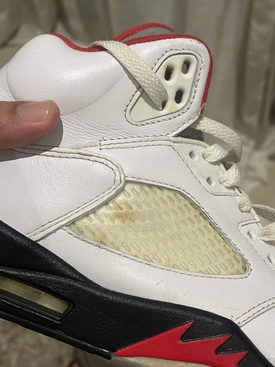 Jordan Brand Nike Air Jordan 5 Retro "Fire Red" Size US 8 / EU 41 - 10 Thumbnail