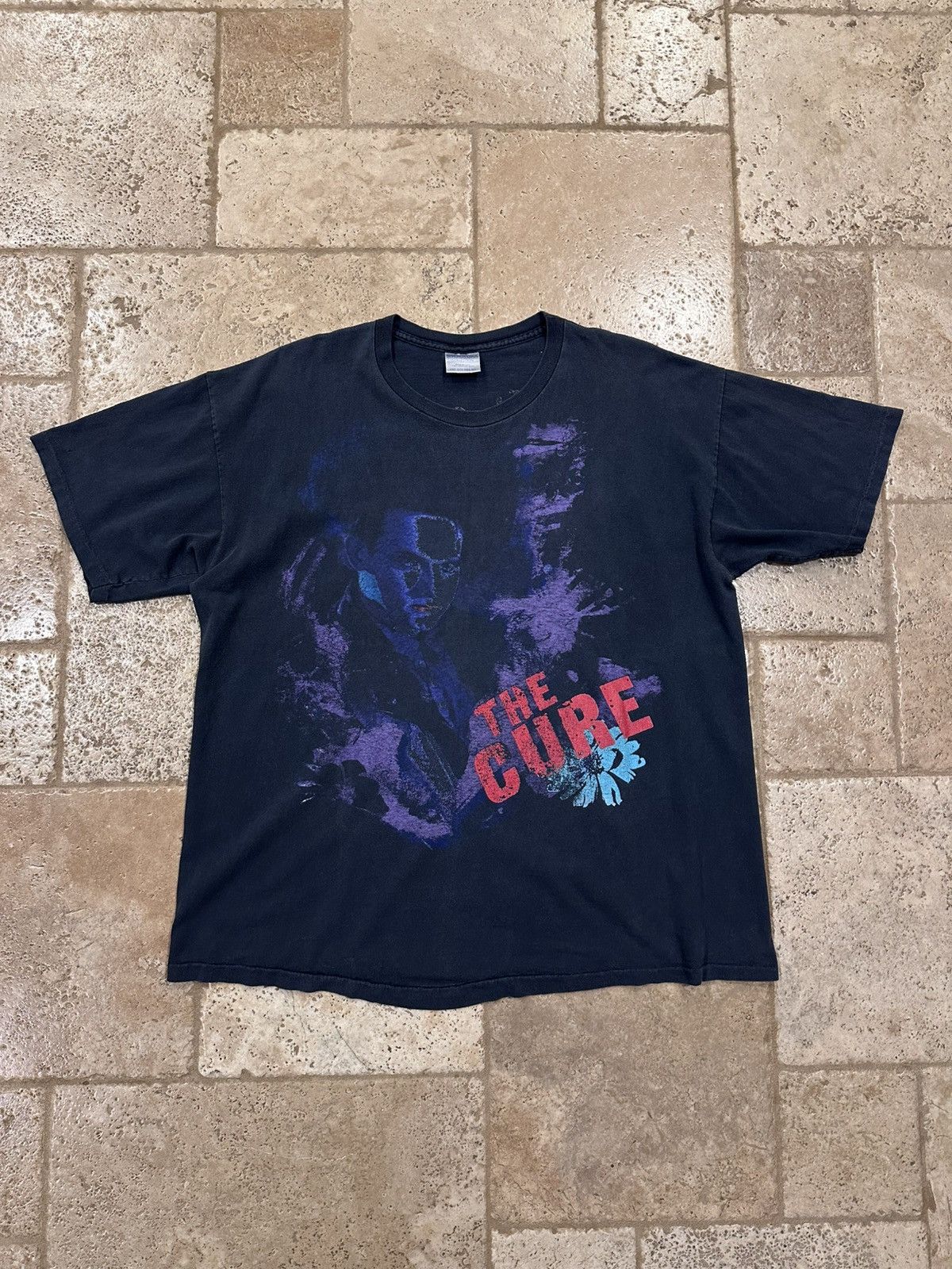 Band Tees × The Cure × Vintage Vintage 1989 The Cure The Prayer Tour Disintegration T-shirt Size US XL / EU 56 / 4 - 3 Thumbnail