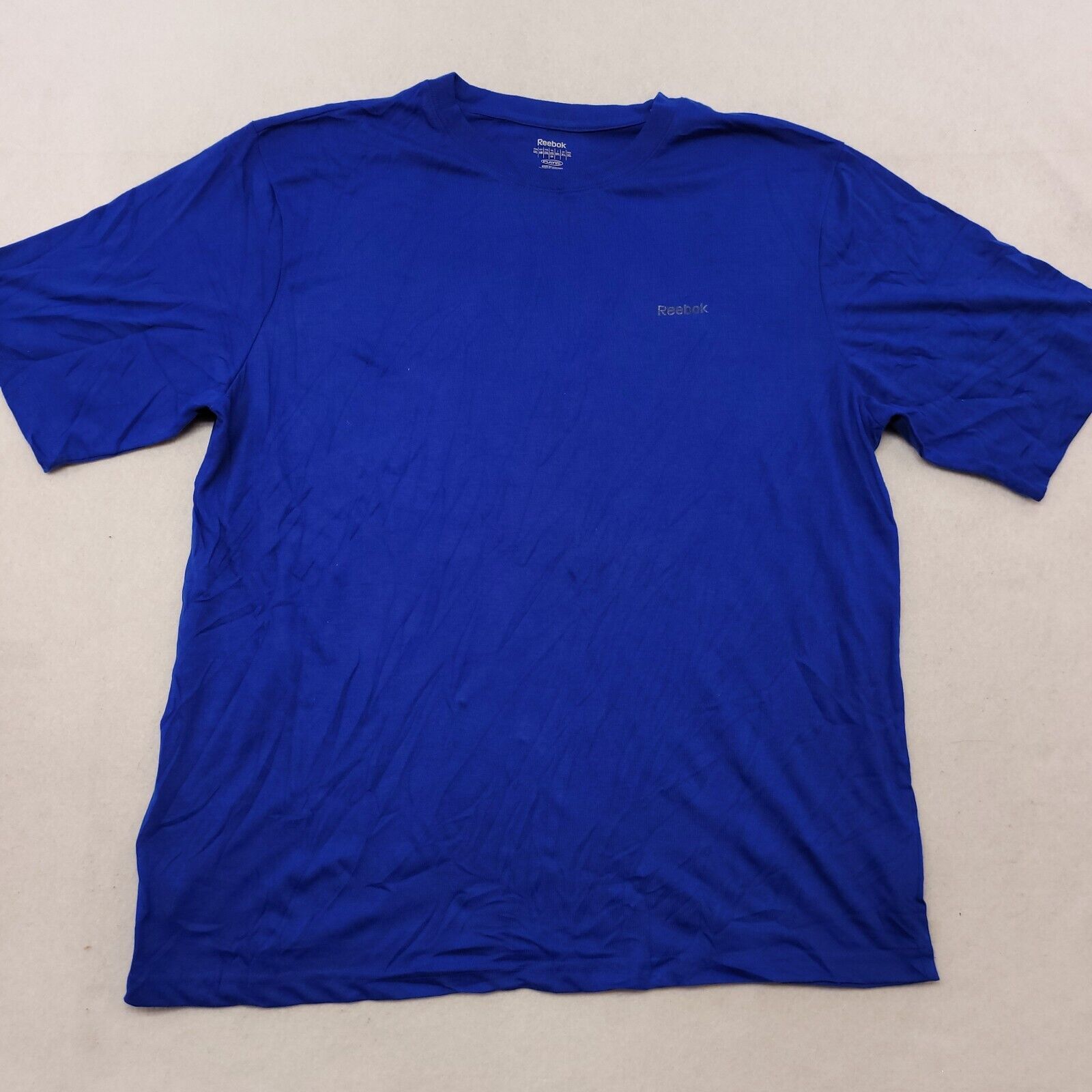 Reebok Reebok Casual Pullover T Shirt Mens Size Extra Large XL Blue Size US XL / EU 56 / 4 - 2 Thumbnail