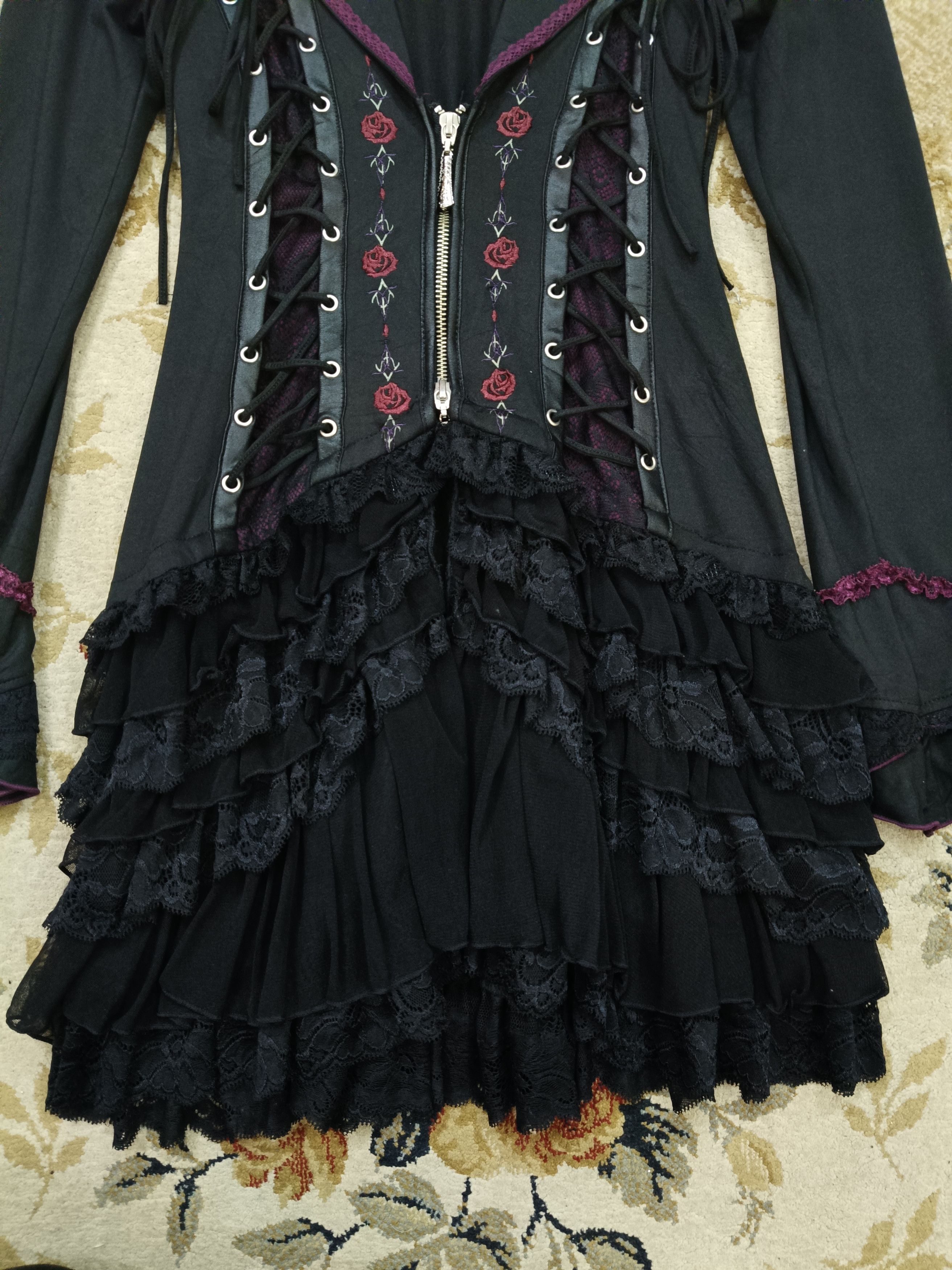 Japanese Brand Ozzcroce Punk Dress mad punk Size S / US 4 / IT 40 - 11 Thumbnail