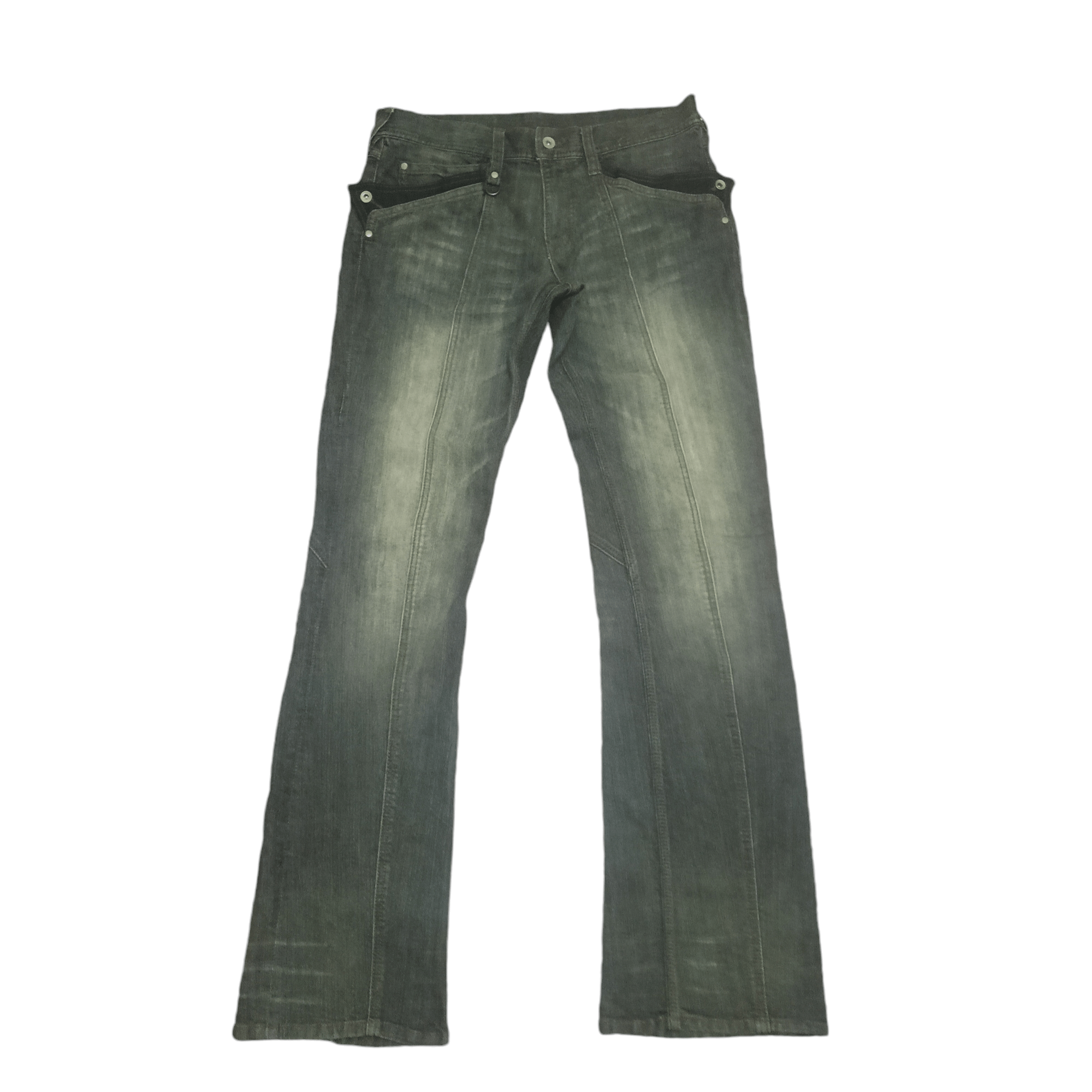 Nicole Club Japanese Hideaways Nicole Stretch Jeans Lining Twist Leg Size US 31 - 2 Thumbnail