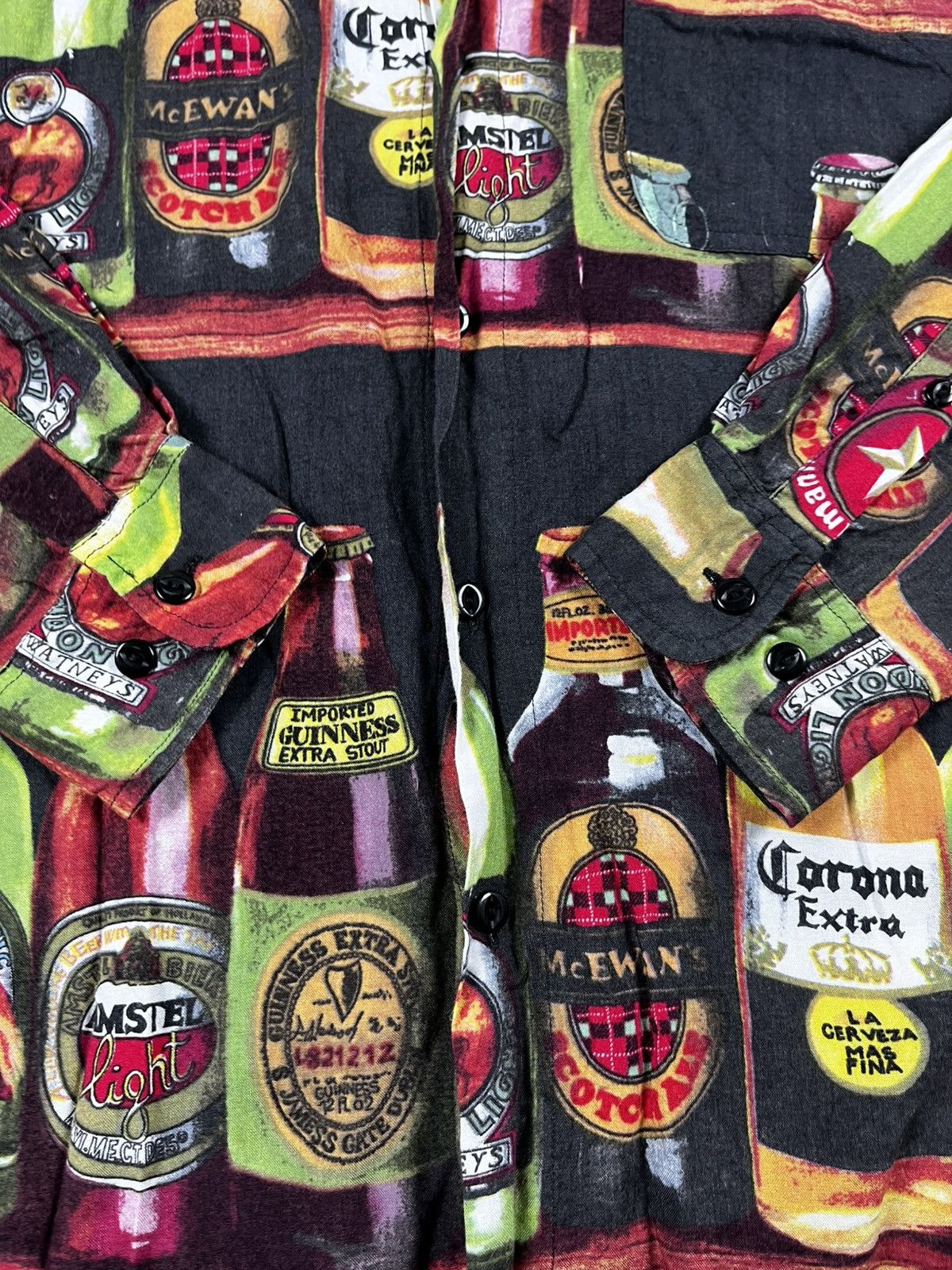 Vintage Vintage 90’s Corona extra beer Hawaii shirt Size US M / EU 48-50 / 2 - 3 Thumbnail