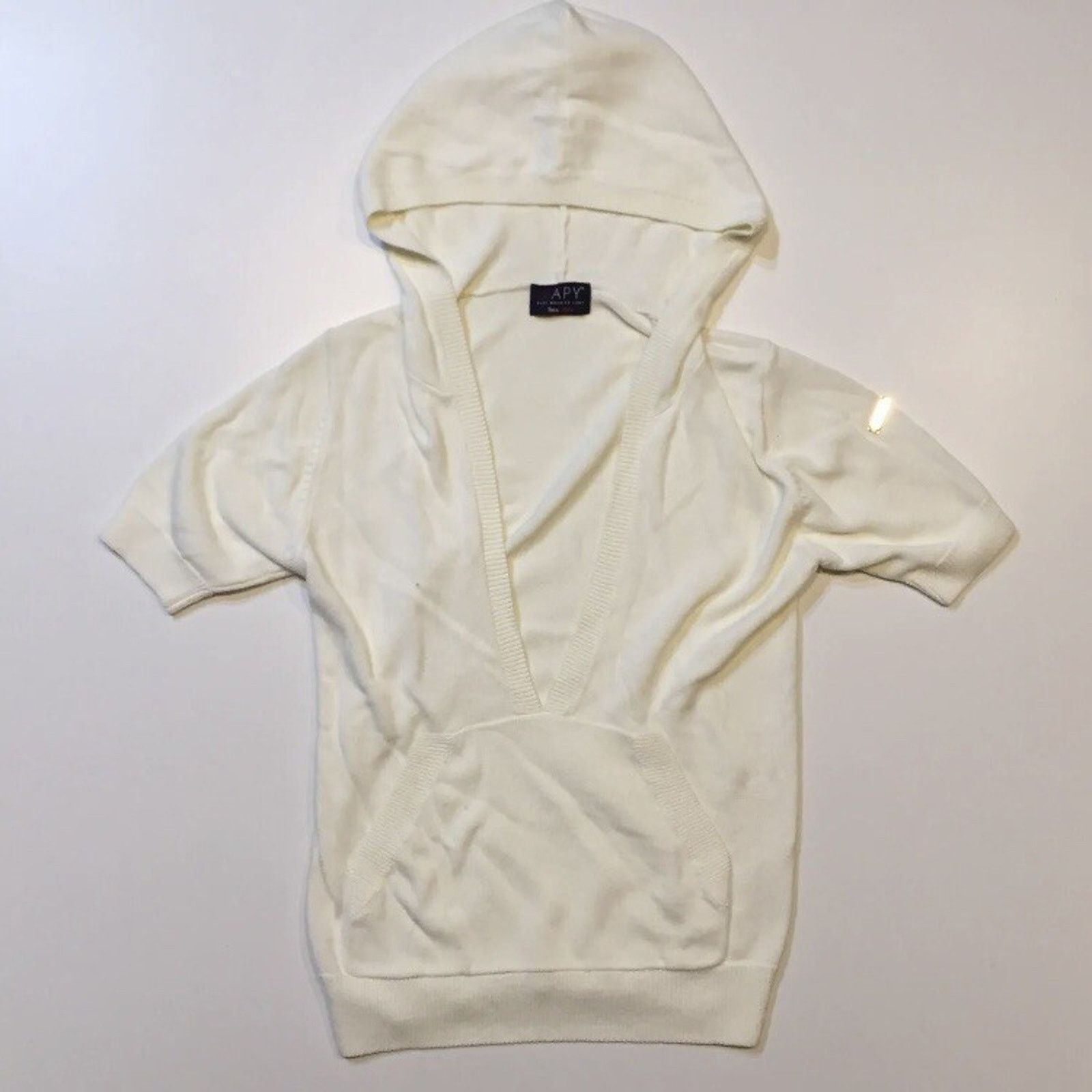 Bape BAPE BAPY Womens Bape White Pull Over Short Sleeve Blouse Size L / US 10 / IT 46 - 1 Thumbnail
