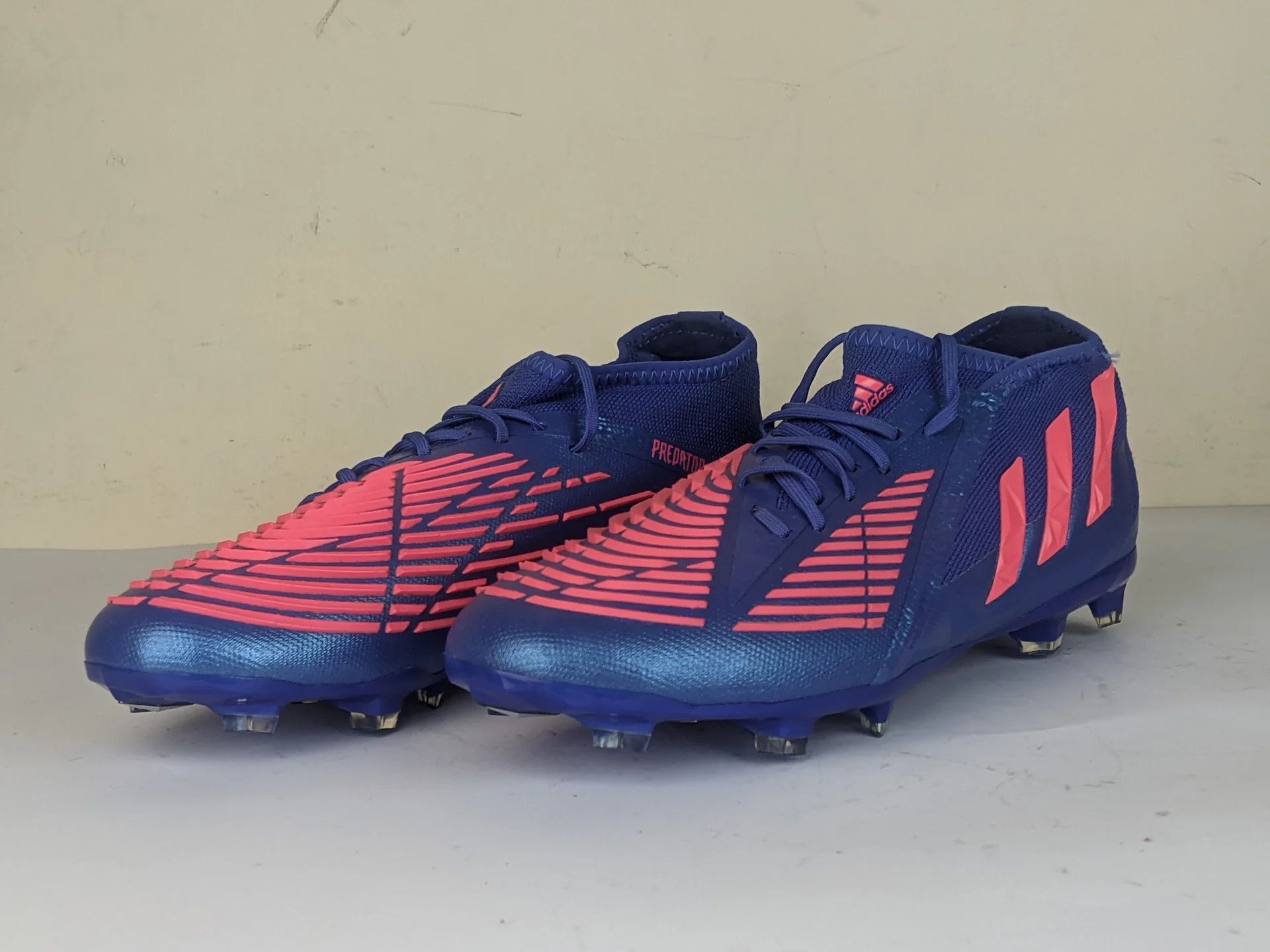 Nike adidas Predator Edge .1 FG Sapphire Edge - Blue Kid Size US 8.5 / EU 41-42 - 3 Thumbnail