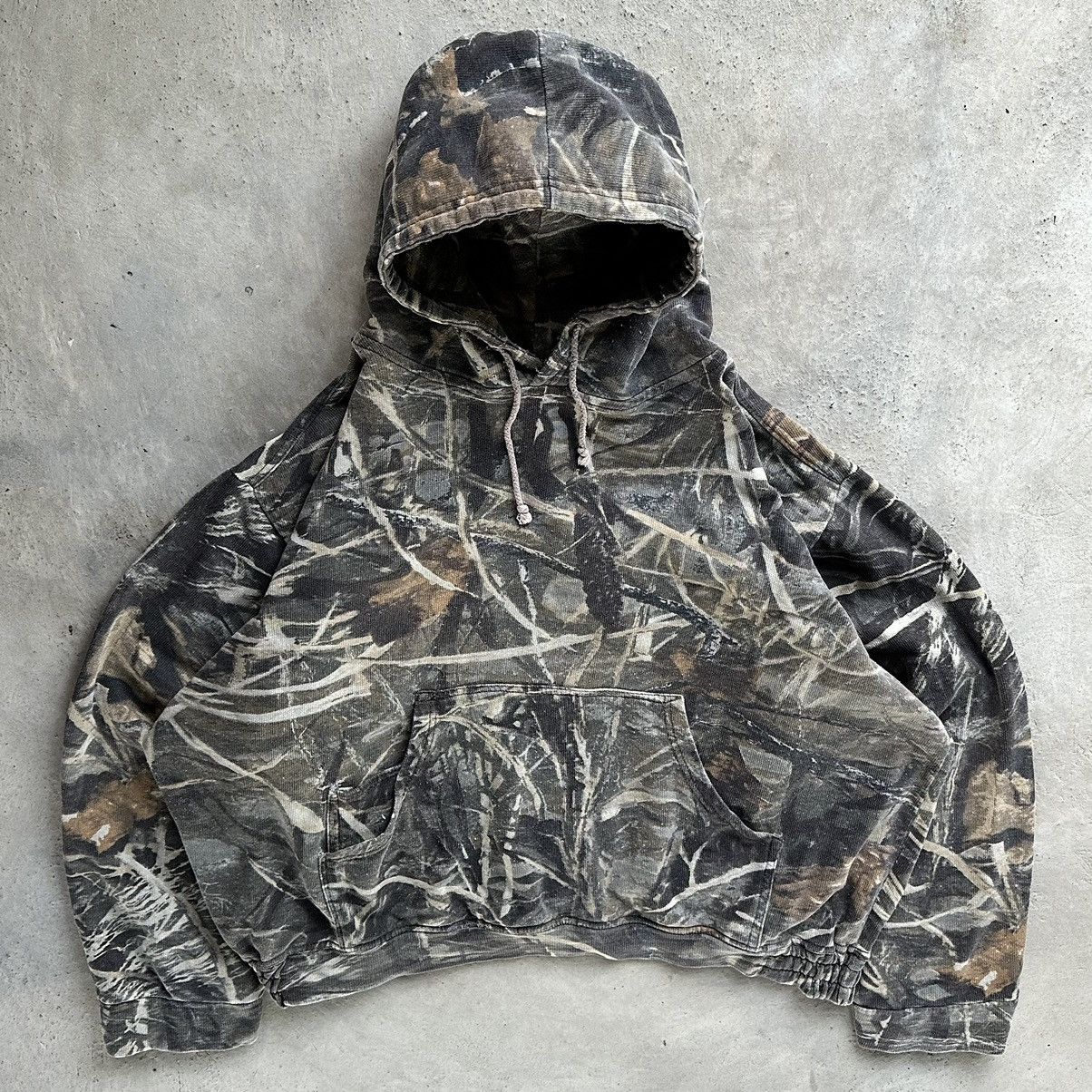 Carhartt × Vintage Crazy Vintage Jerzees Realtree Camo Hoodie | Grailed