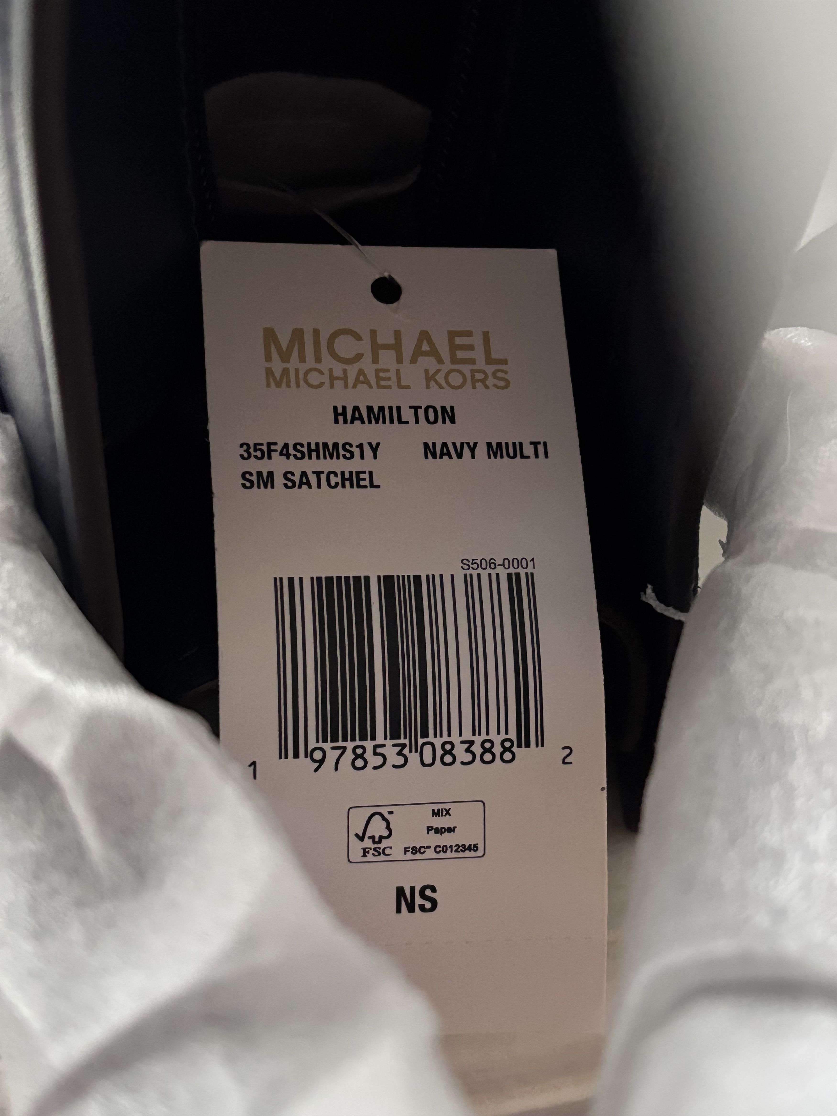 Michael Kors Hamilton Small Satchel 35F4SHMS1Y Size ONE SIZE - 4 Thumbnail