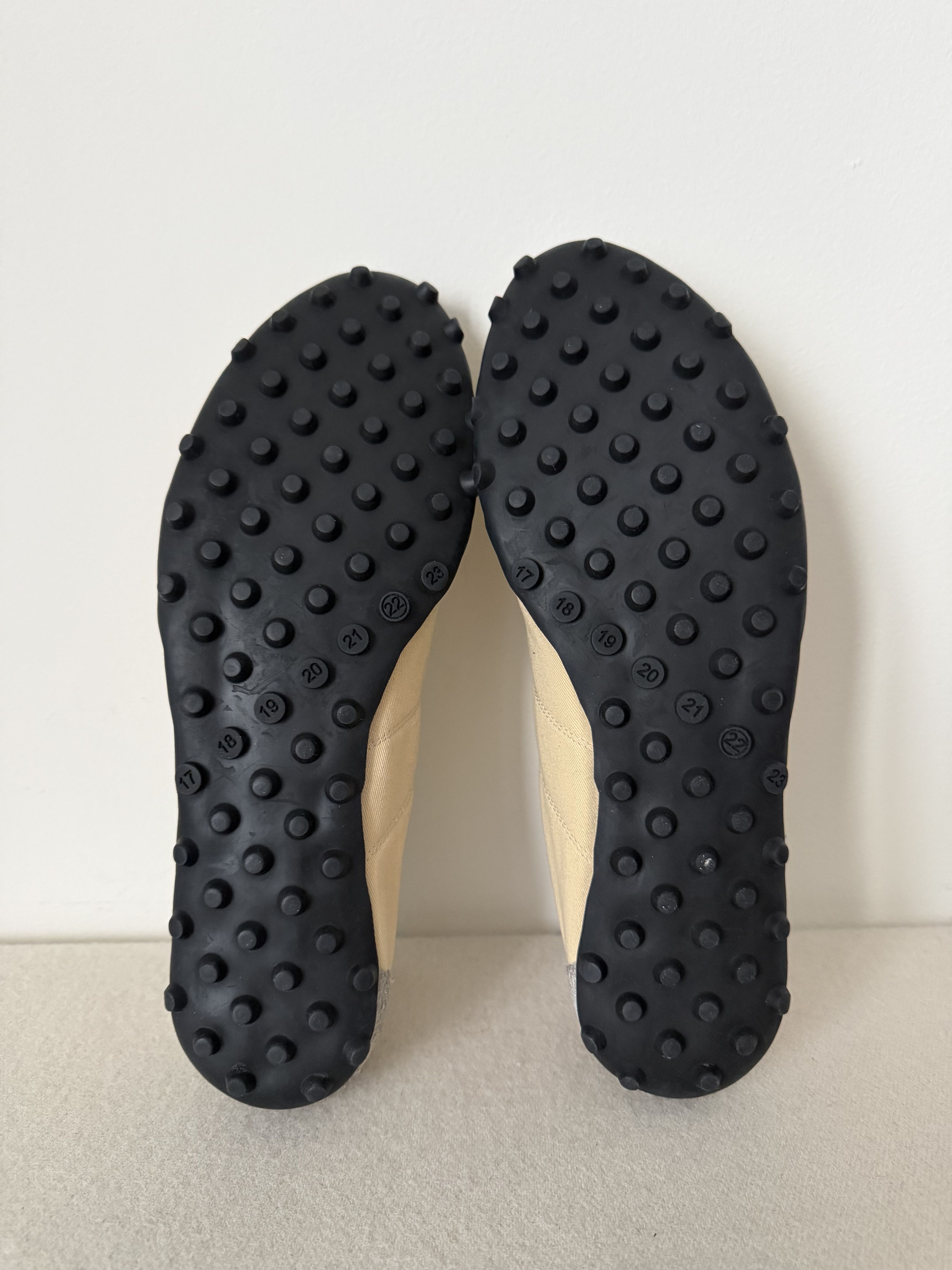 Maison Margiela Maison Margiela Sprinter Low Top Sneakers in Yellow White Size US 11 / EU 44 - 7 Thumbnail