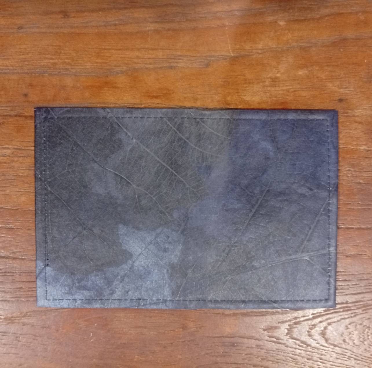 Other PASSPORT HOLDER TEAK LEAF LEATHER PASSPORT FOLDER DARK BLUE Size ONE SIZE - 4 Thumbnail