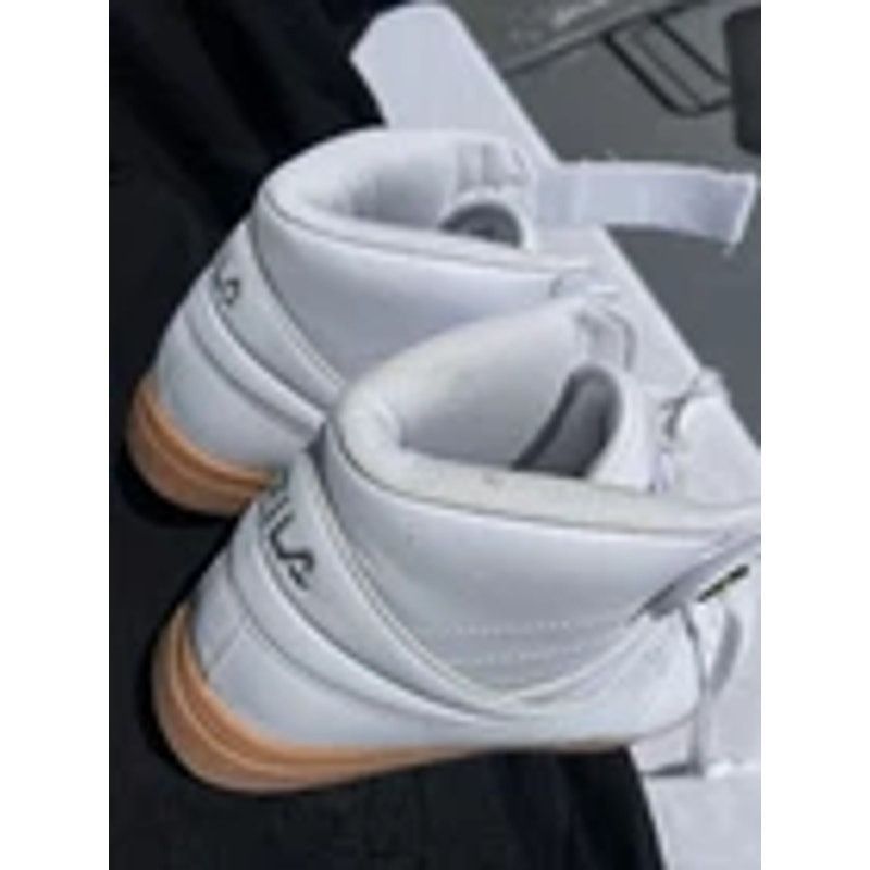 Fila Fila Mens Vulc 13 Mid Plus Athletic Sports White Sneakers Size US 11 / EU 44 - 7 Thumbnail