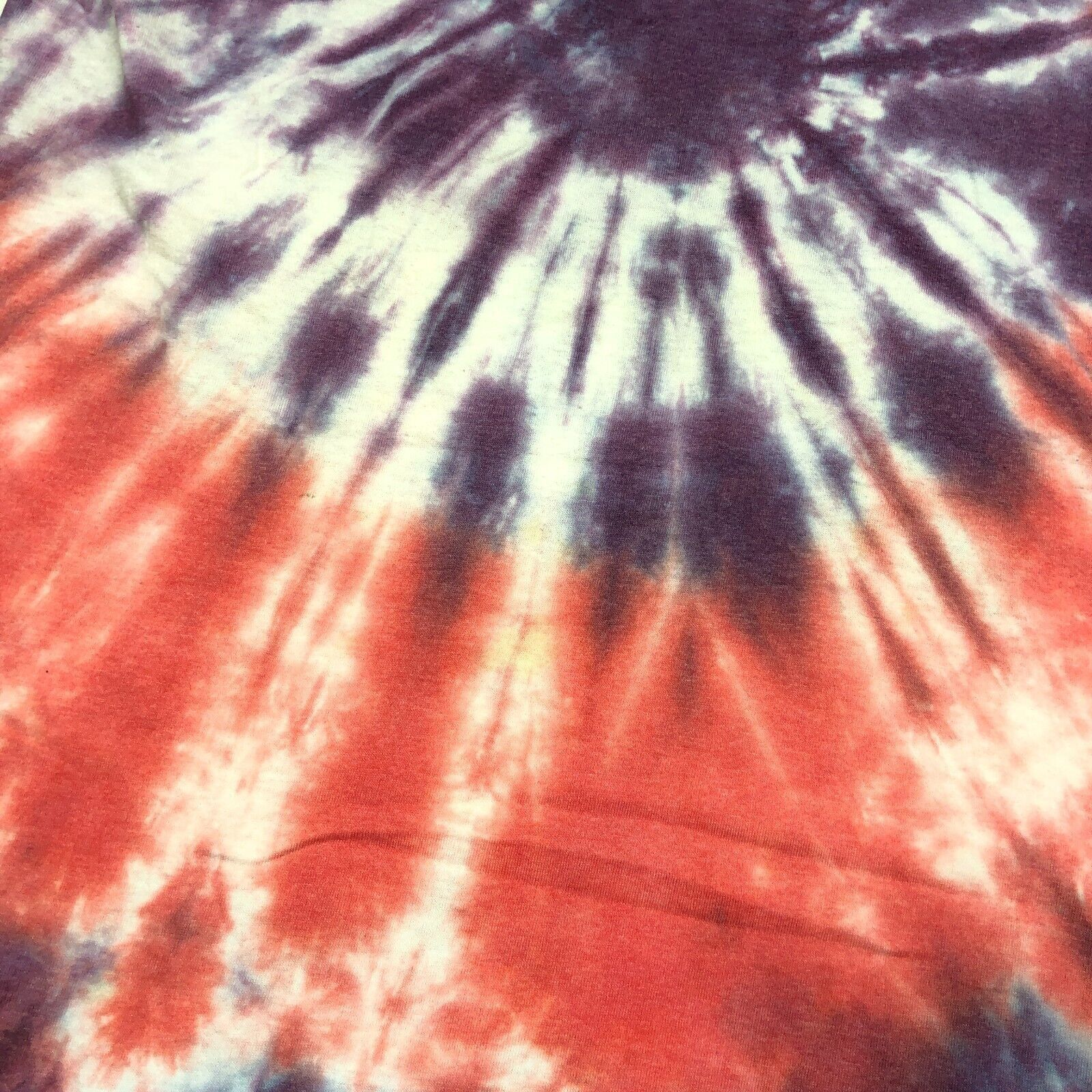 Vintage Vintage 90s Tie Dye Purple Pink Tee T Shirt Size Large L B1 Size US L / EU 52-54 / 3 - 2 Thumbnail
